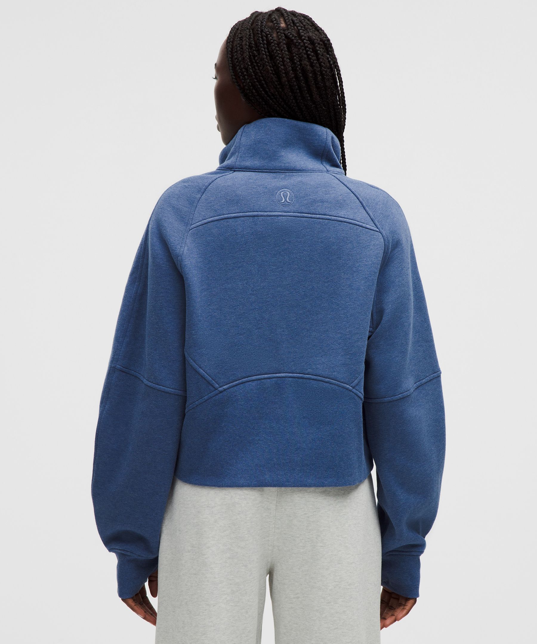 Scuba オーバーサイズ ファネルネックハーフジップ | パーカー