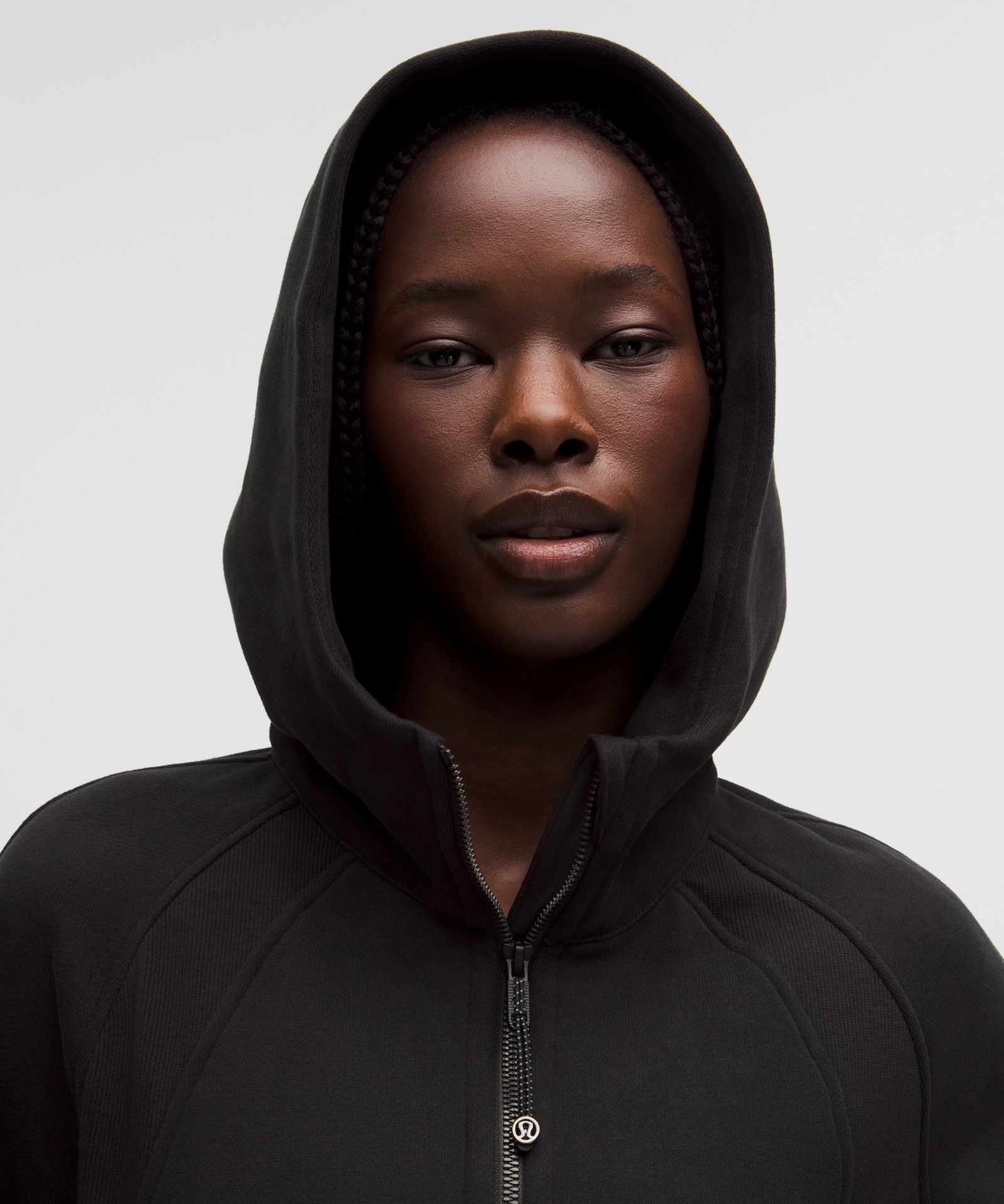 Женское худи Lululemon Scuba оверсайз на молнии — фото 4