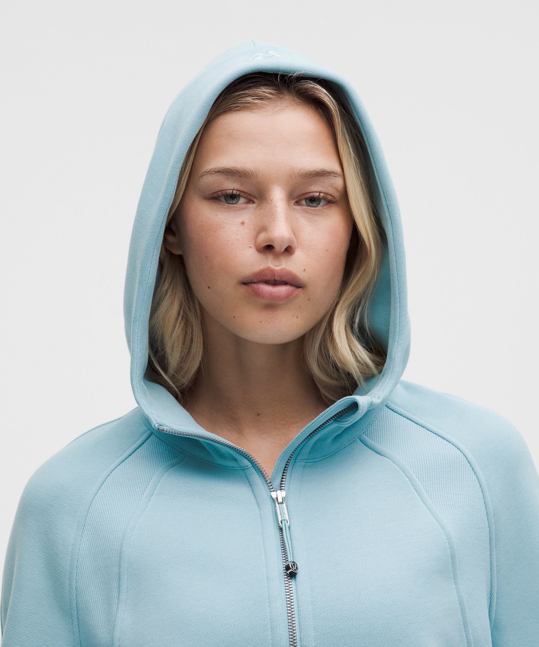 Sweat &agrave; capuche Scuba Oversized demi-zipp&eacute;