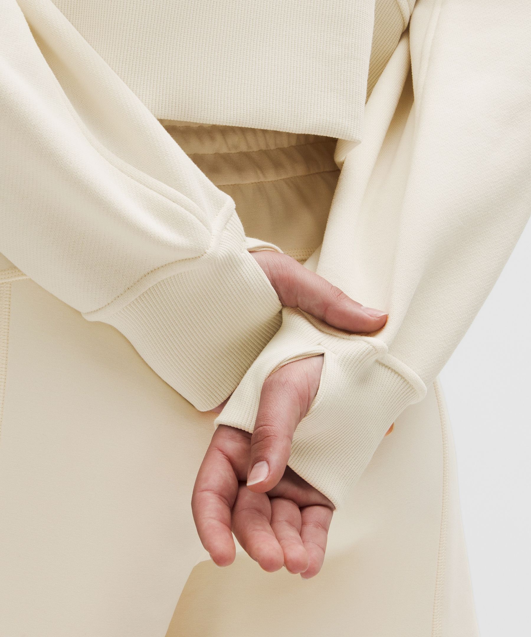 Scuba Oversized Half-Zip Hoodie