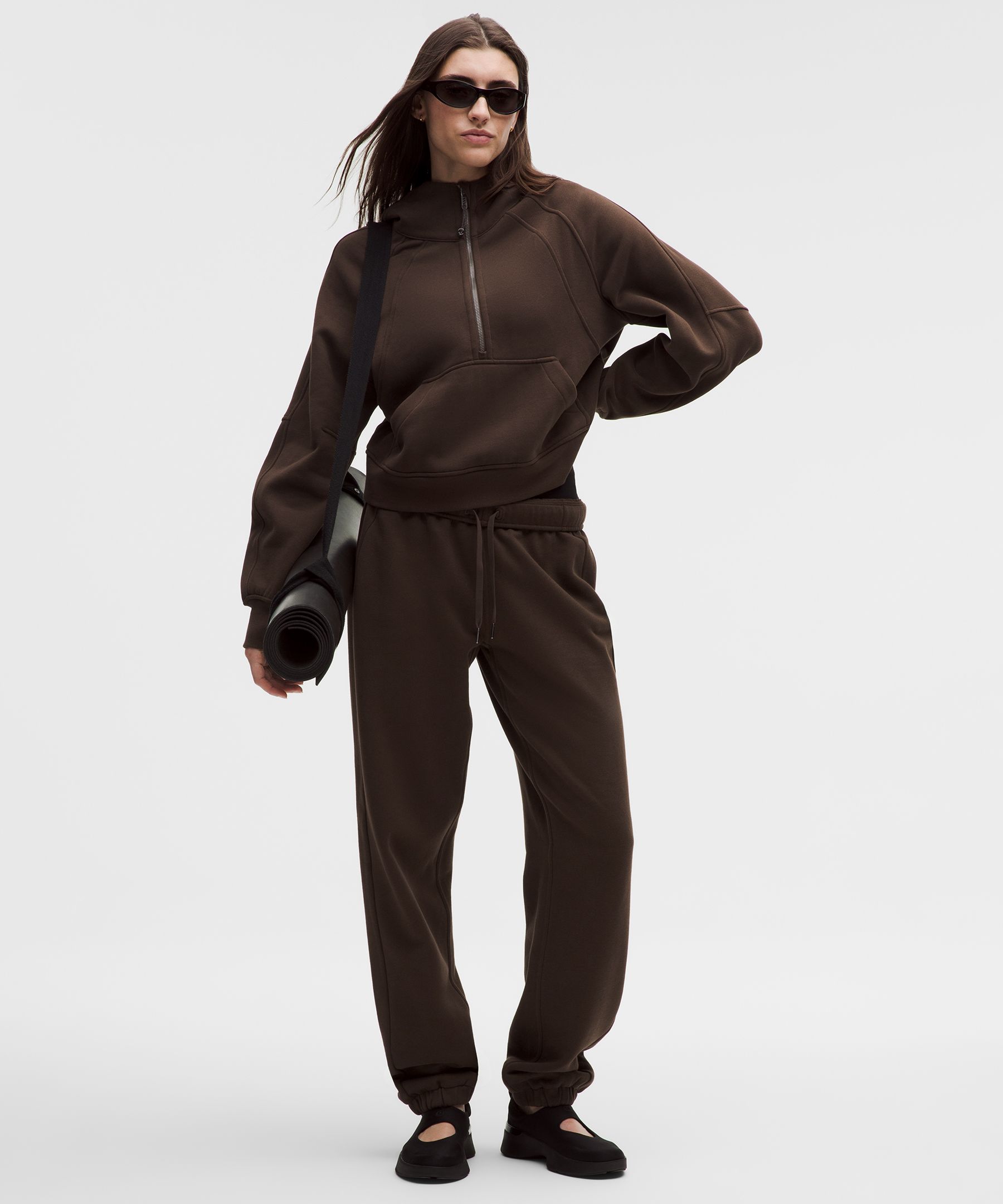Scuba Oversized Half-Zip Hoodie