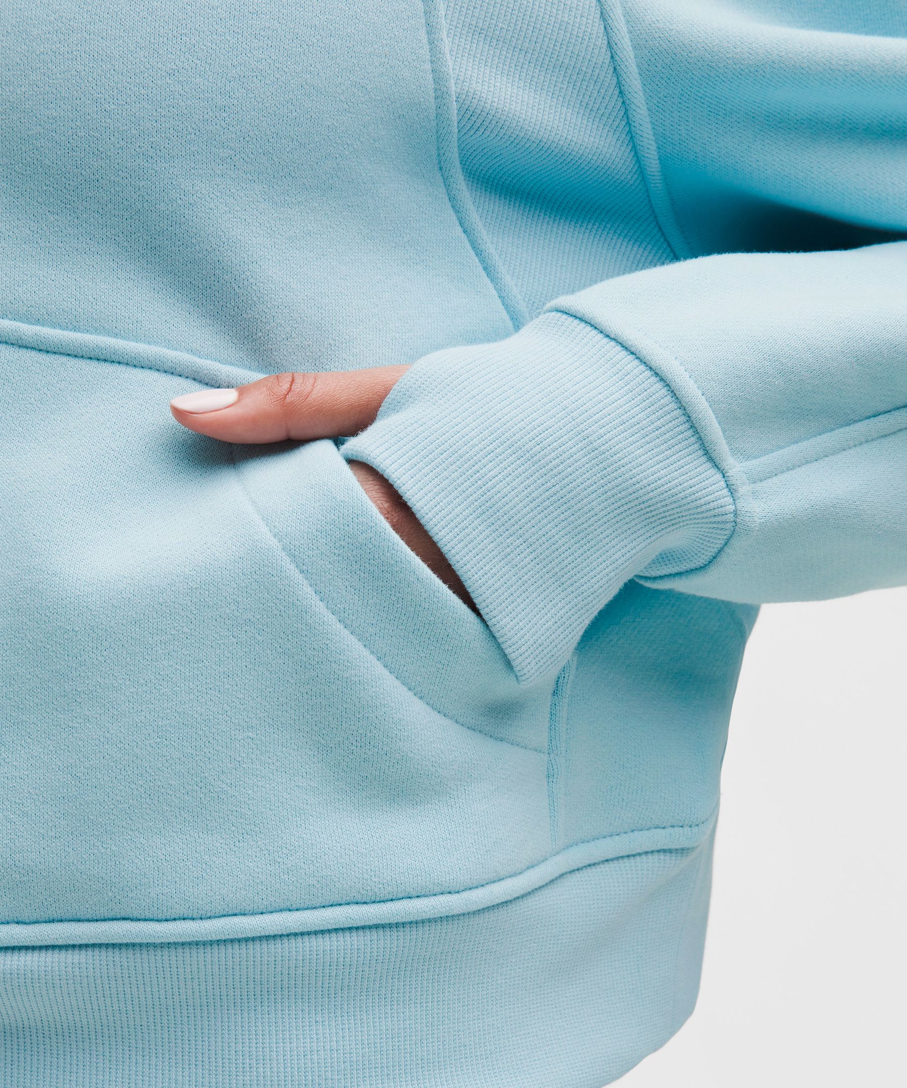 Scuba Oversized Half-Zip Hoodie