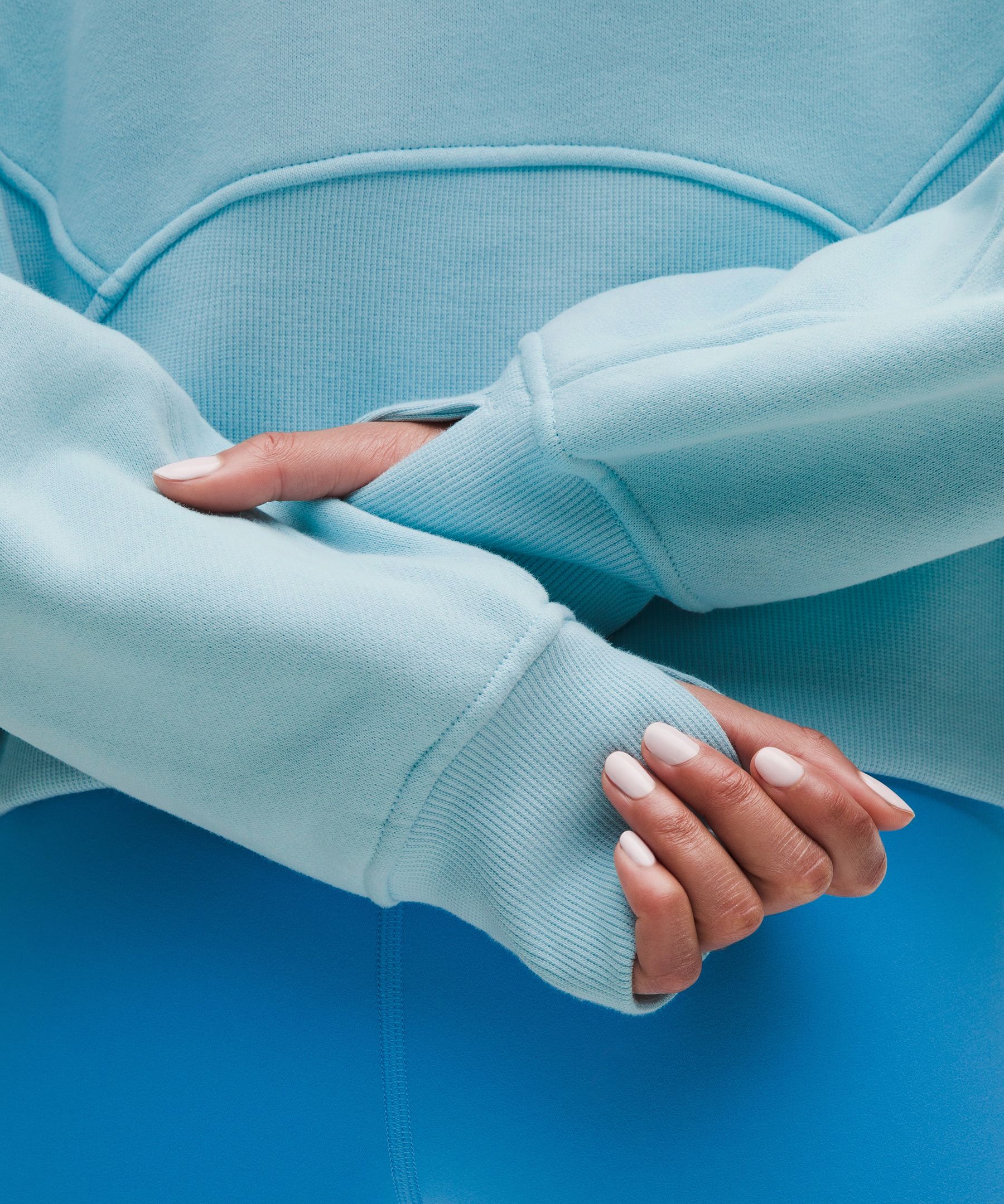 Scuba Oversized Half-Zip Hoodie