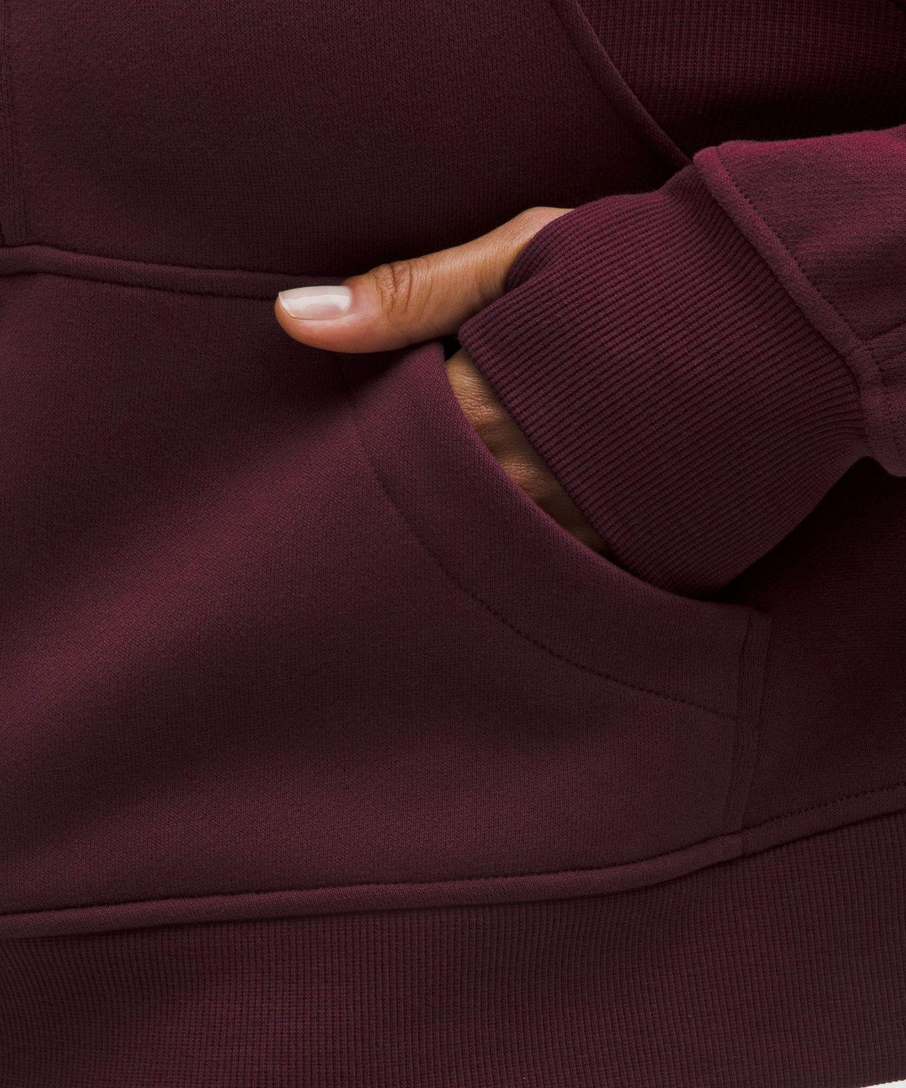 Scuba Oversized Half-Zip Hoodie