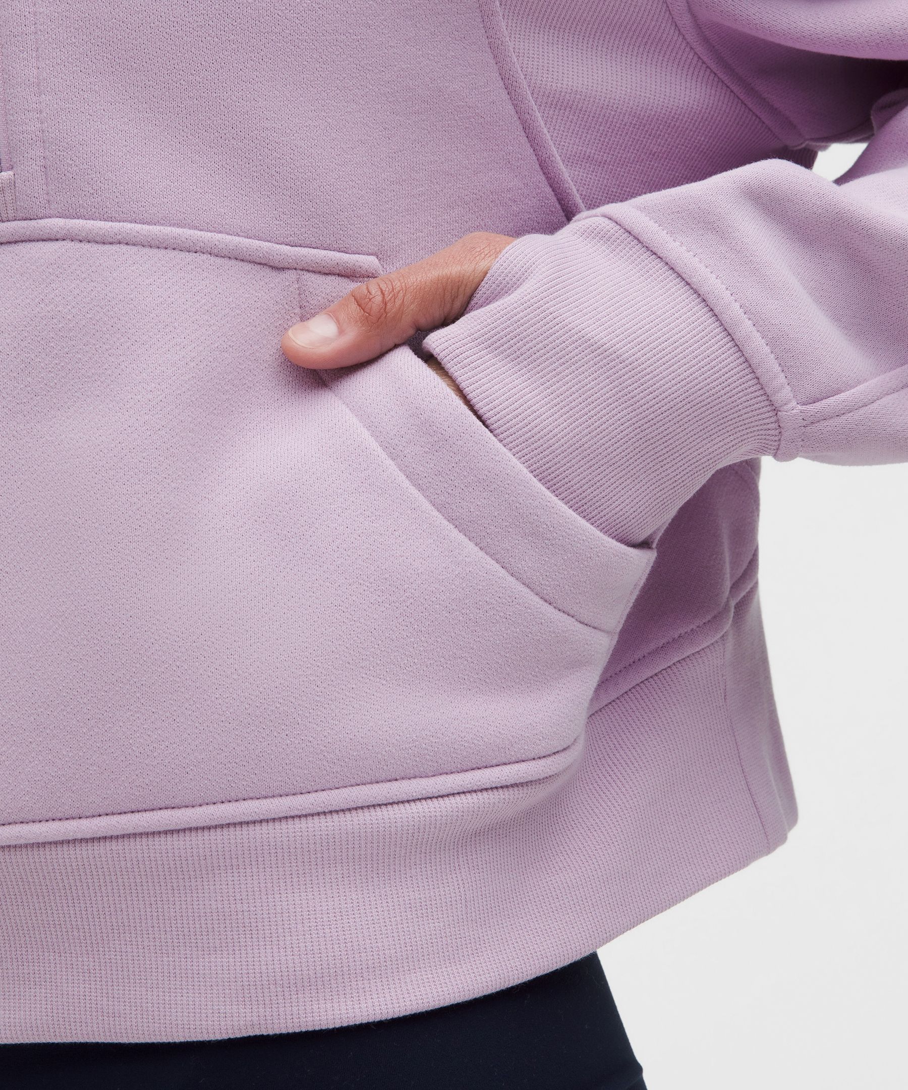 Scuba Oversized Half-Zip Hoodie