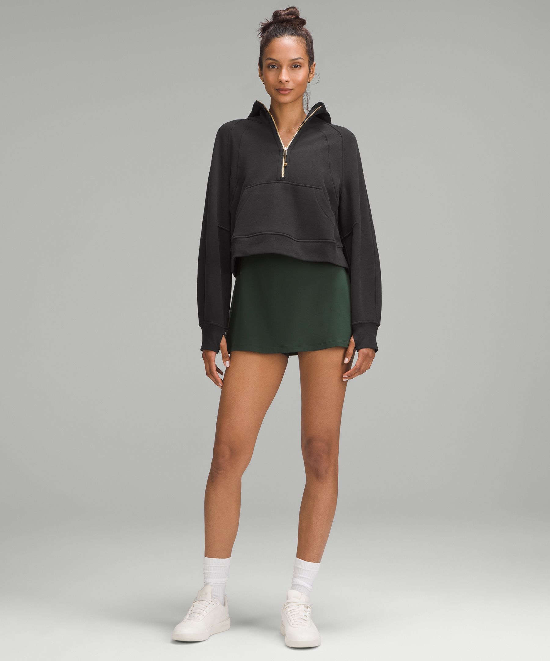 Scuba Oversized Half-Zip Hoodie | Women's Hoodies & Sweatshirts