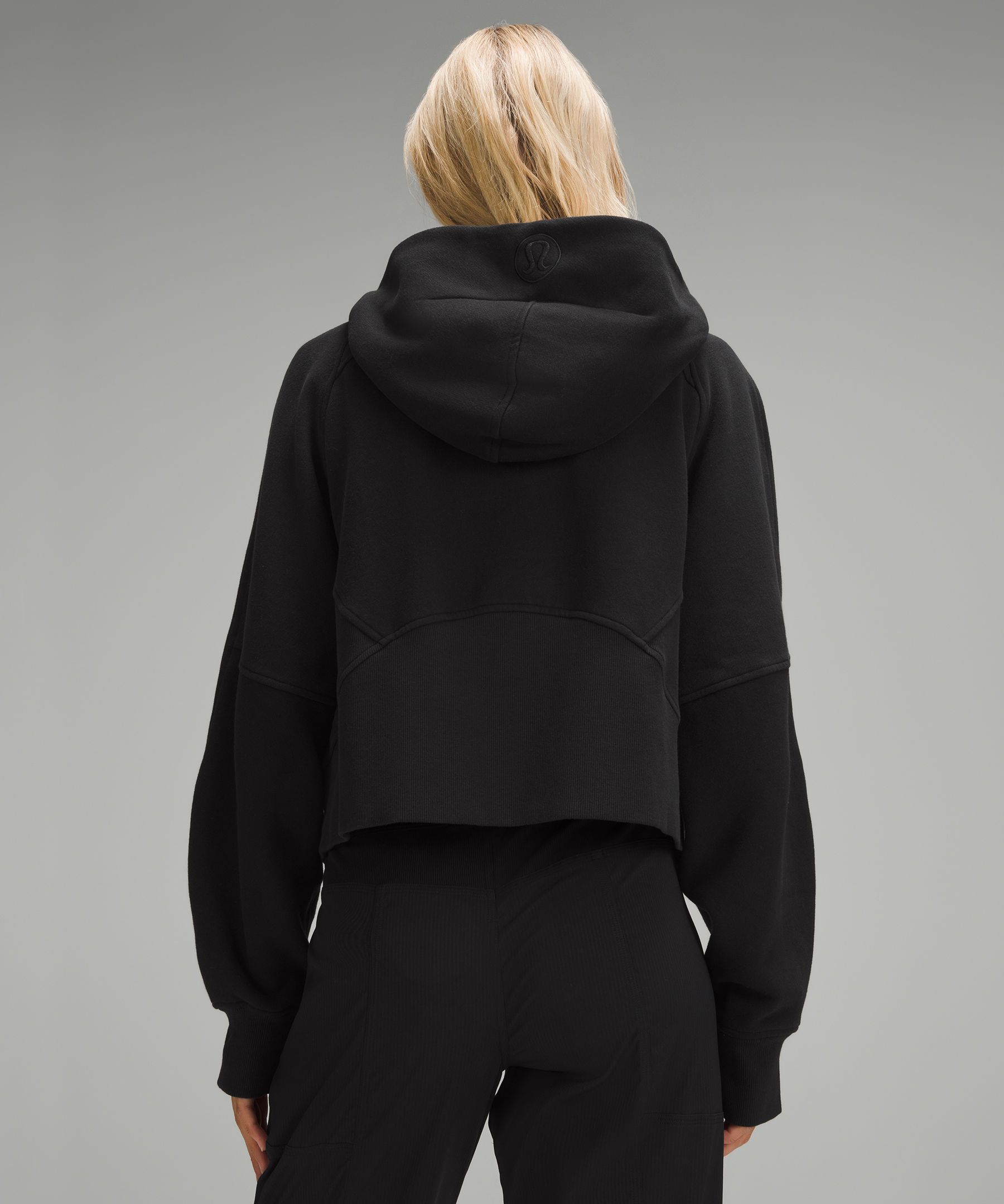 Shop Lululemon Scuba Oversized Full-zip Hoodie