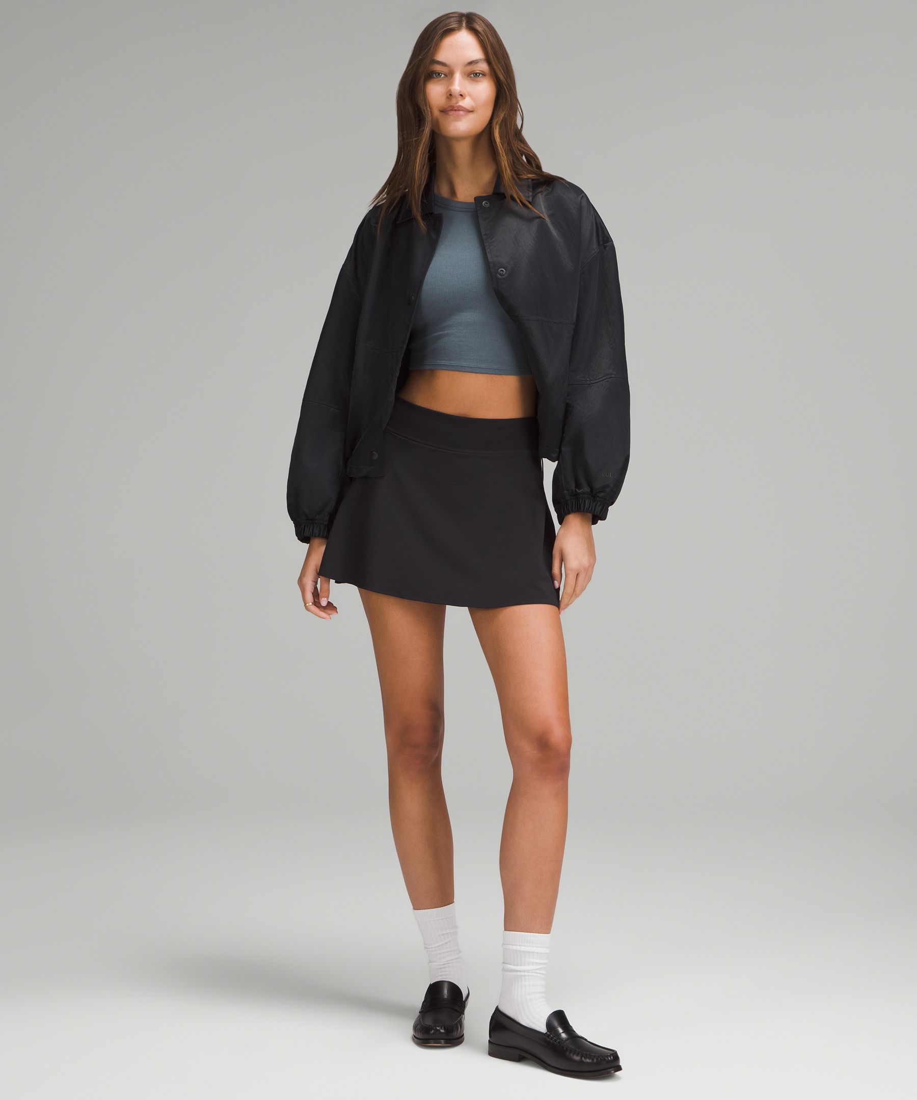Hold Tight Straight-Hem Cropped T-Shirt