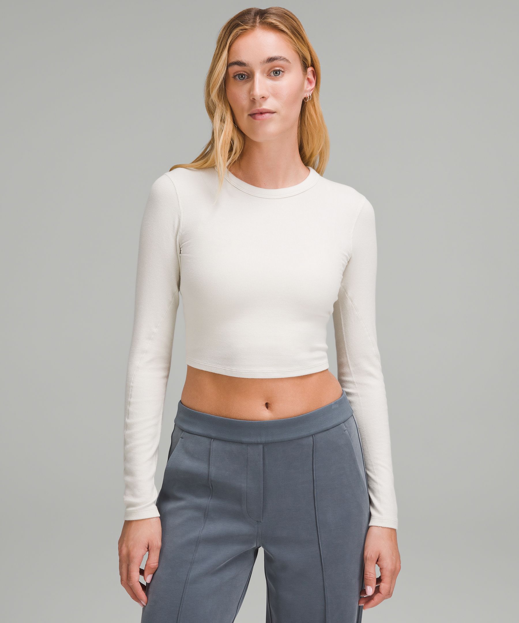 Women s Fitted Cropped Tops Lululemon