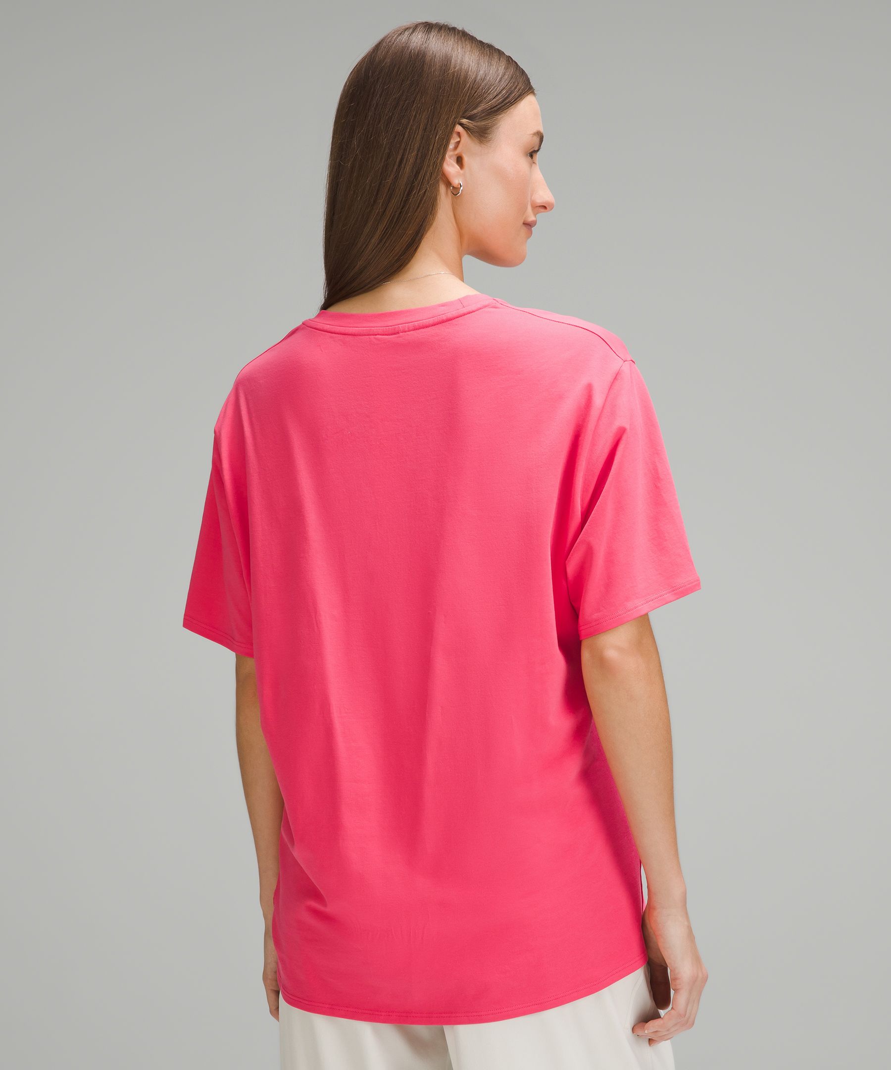 Shop Lululemon Side-cinch Cotton T-shirt