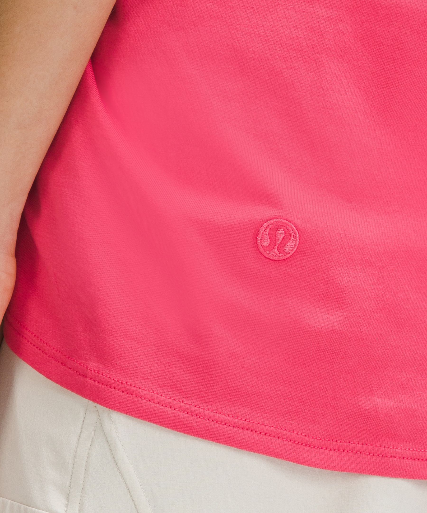 Shop Lululemon Side-cinch Cotton T-shirt