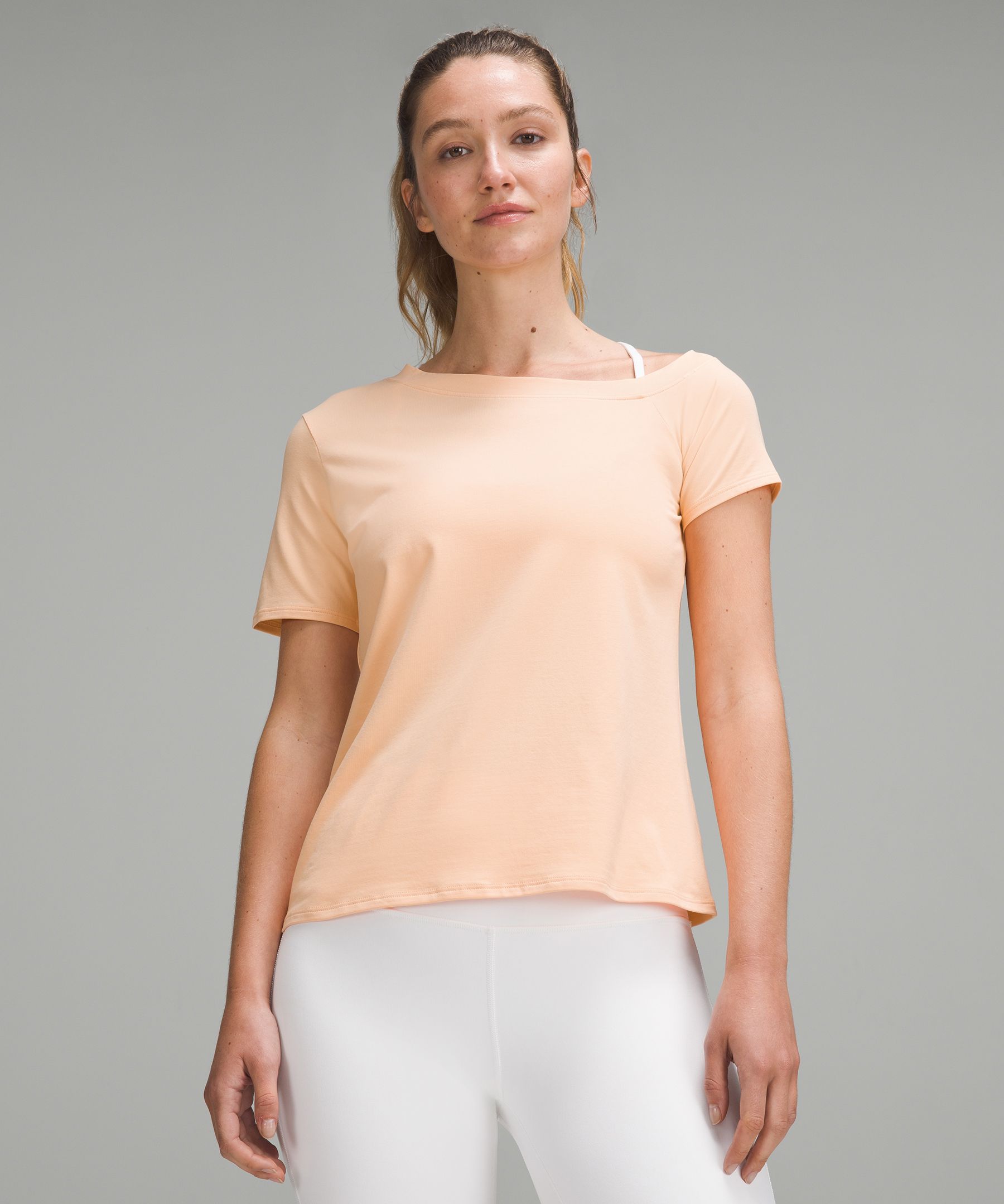 Off-The-Shoulder Cotton T-Shirt | Women's Shirts