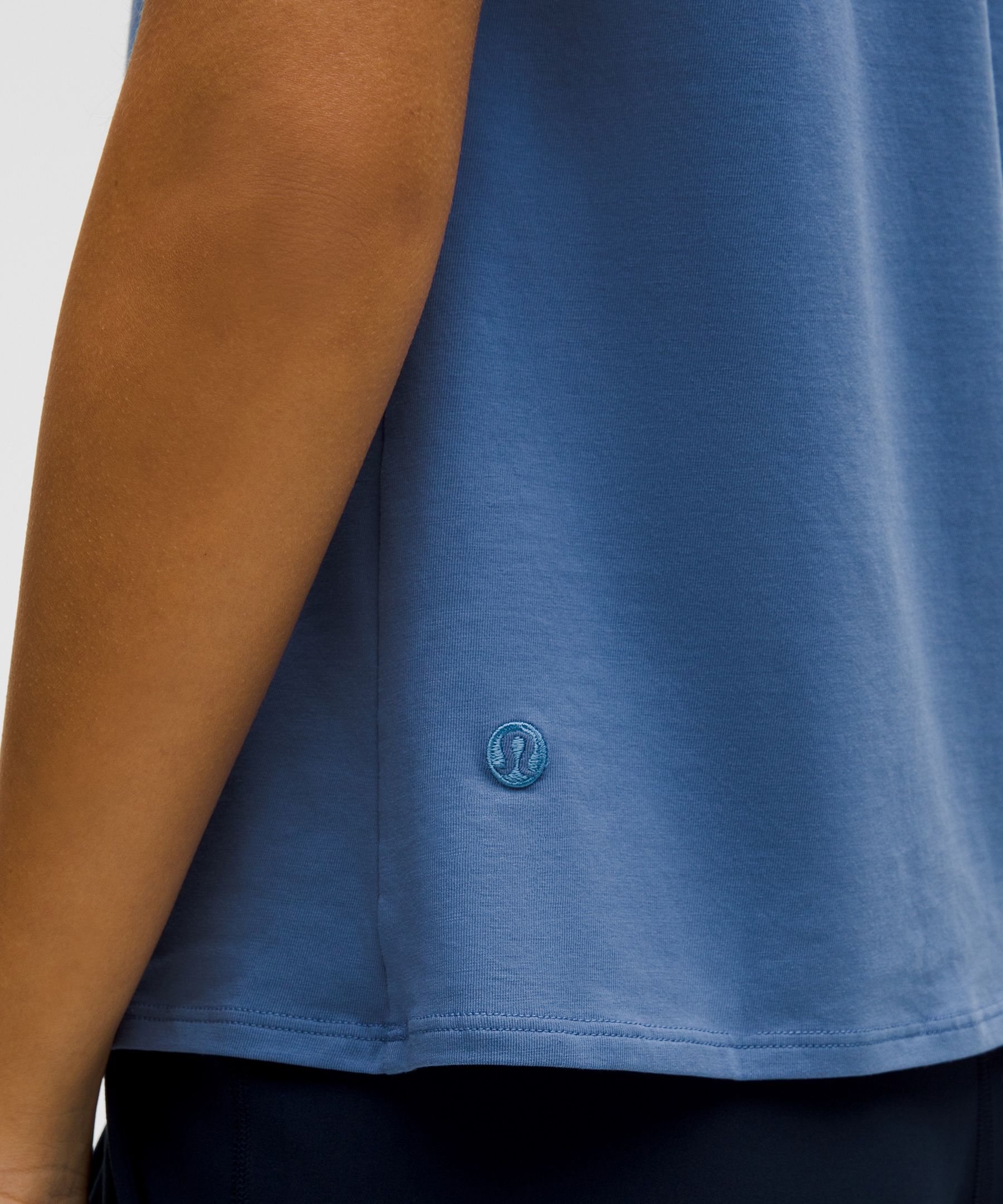 Lululemon Cotton Shoulder-twist T-shirt