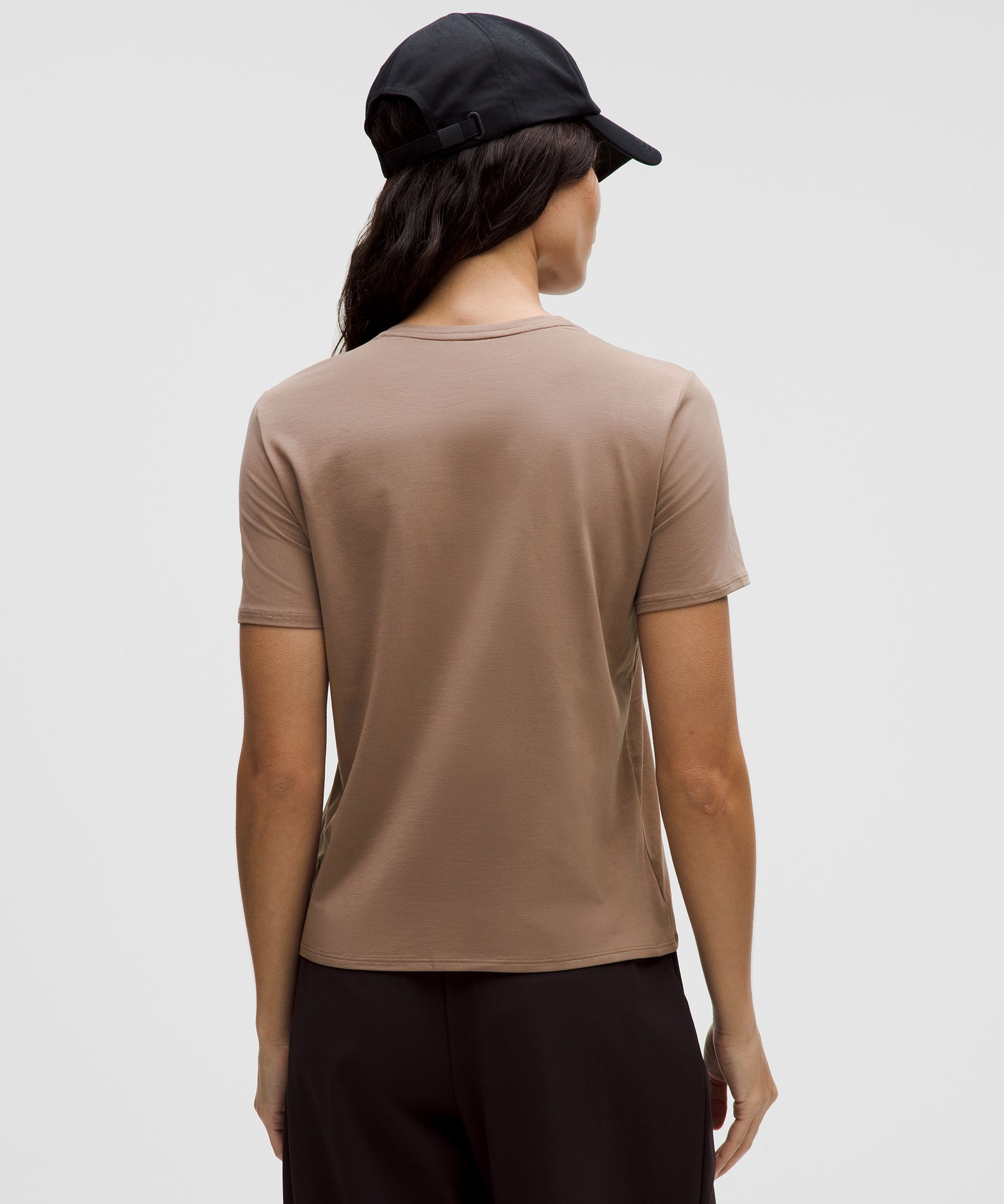 Lululemon Cotton Shoulder-twist T-shirt