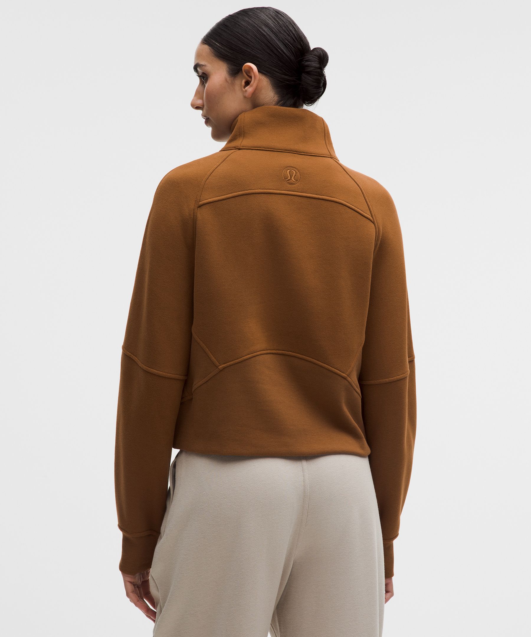 Scuba オーバーサイズ ファネルネックハーフジップ | パーカー