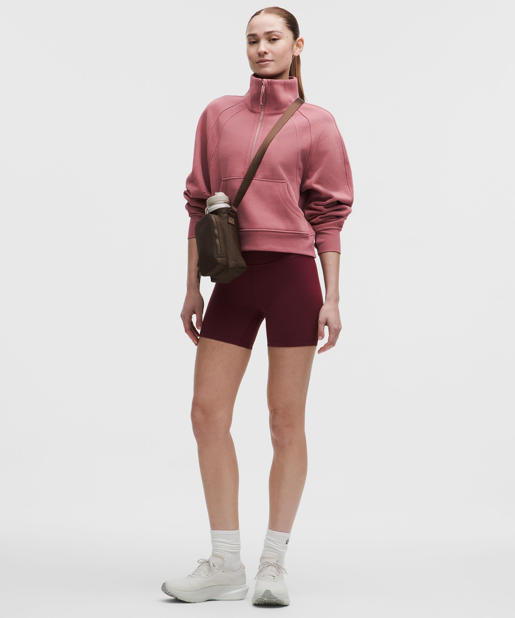 Scuba オーバーサイズ ファネルネックハーフジップ | パーカー