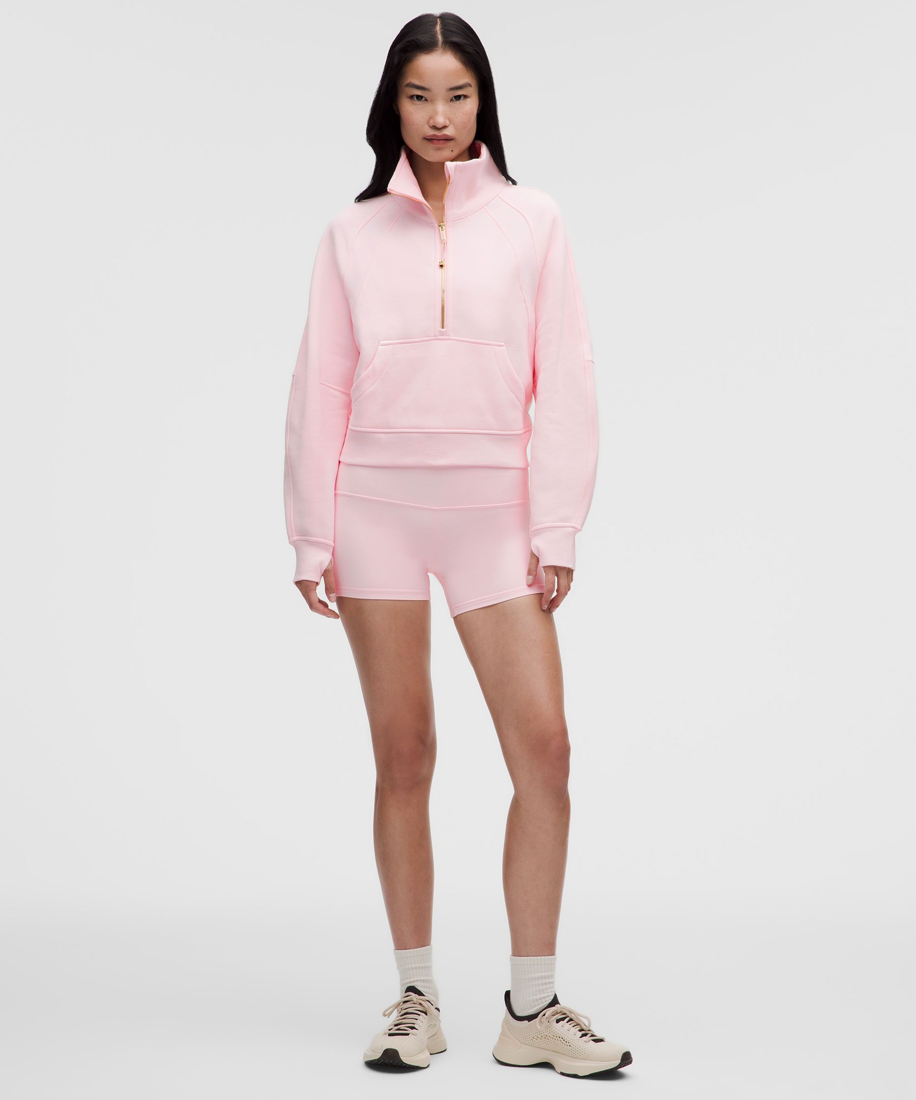 Scuba Oversized Funnel-Neck Half Zip