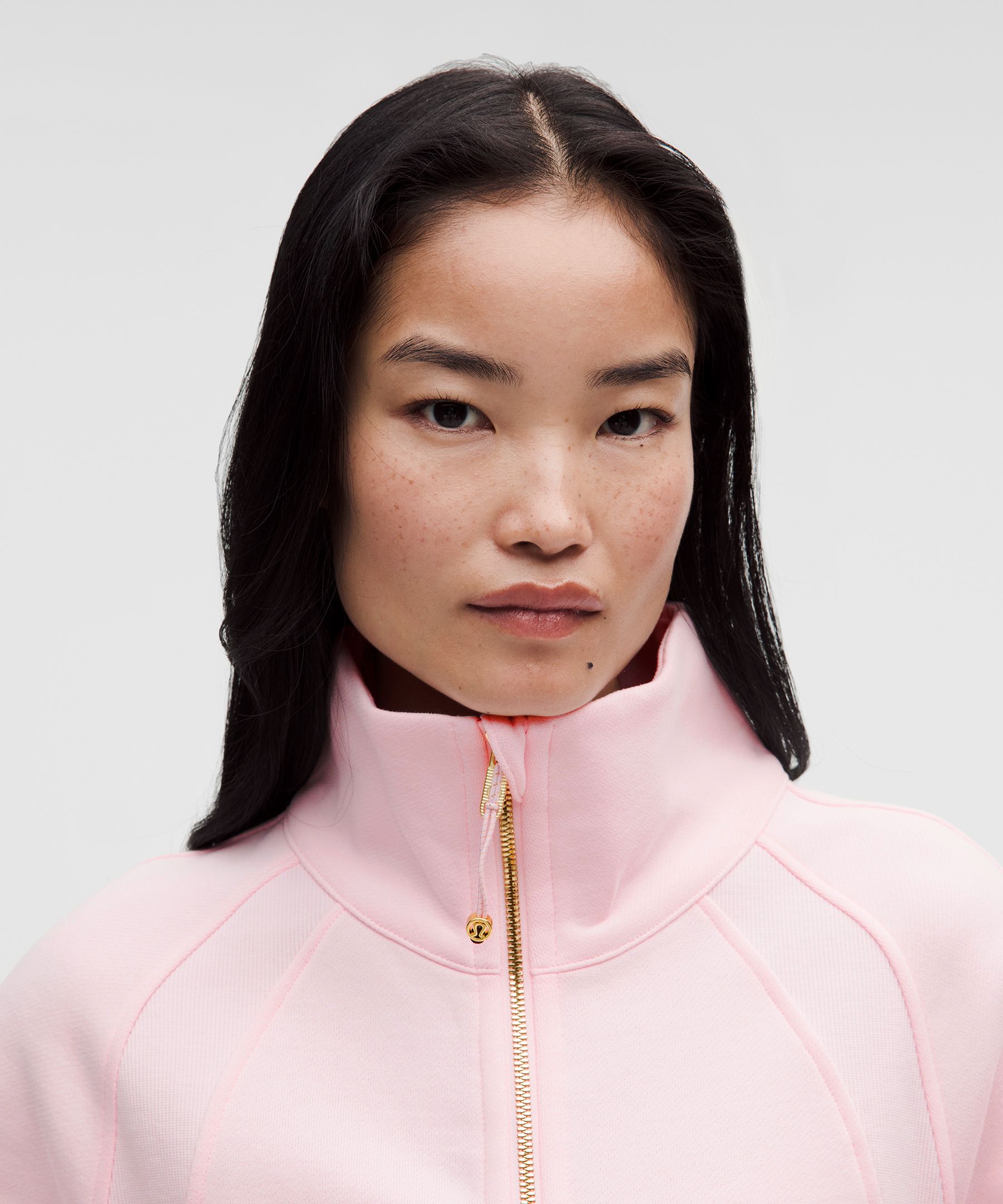 Scuba Oversized Funnel-Neck Half Zip