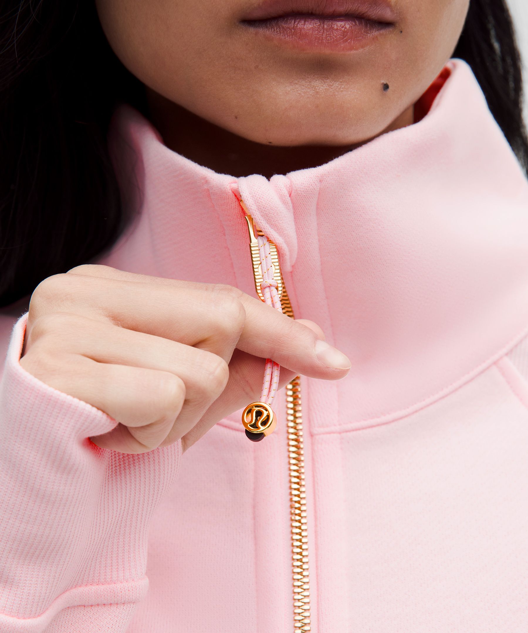 Scuba Oversized Funnel-Neck Half Zip