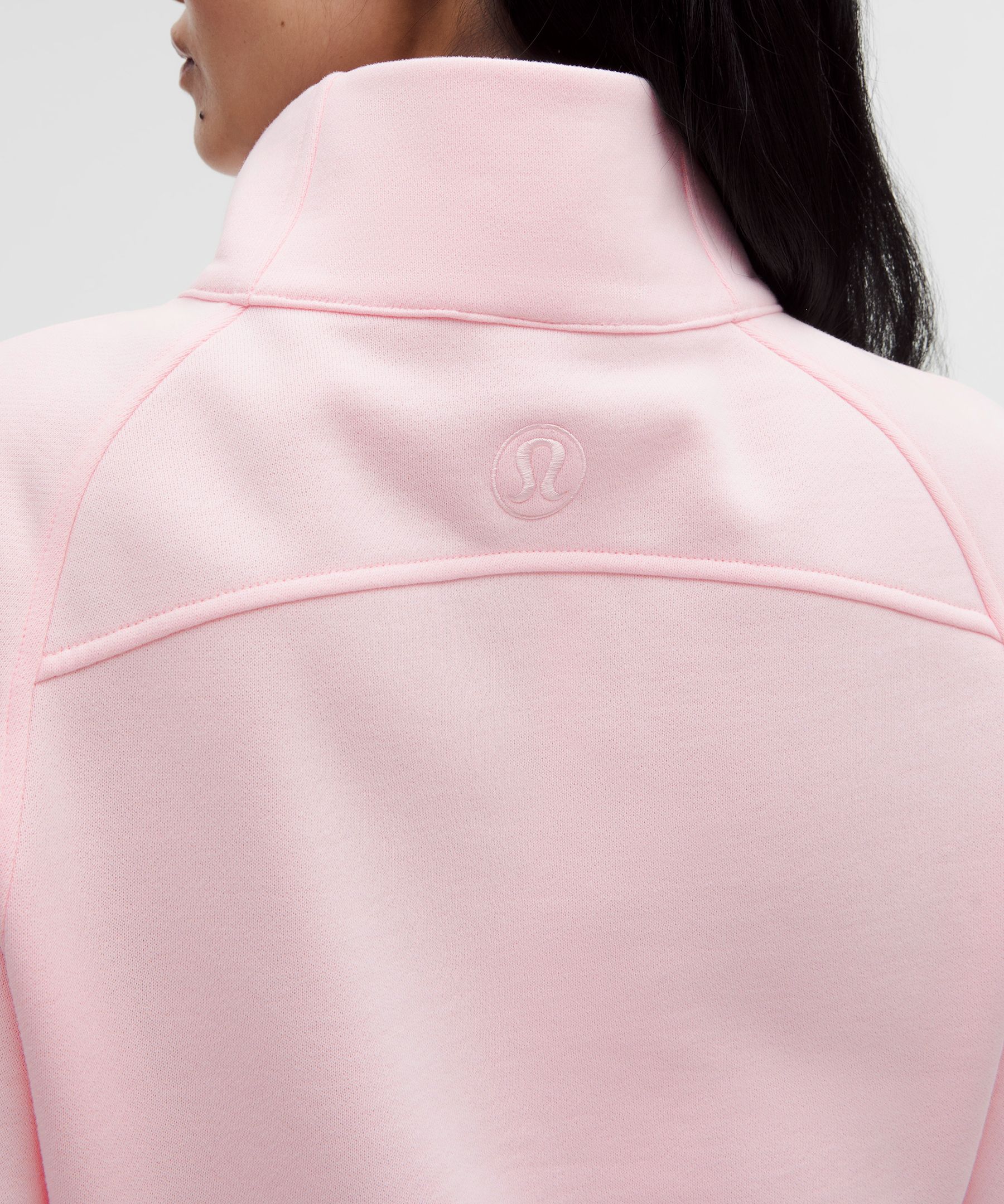 Scuba Oversized Funnel-Neck Half Zip