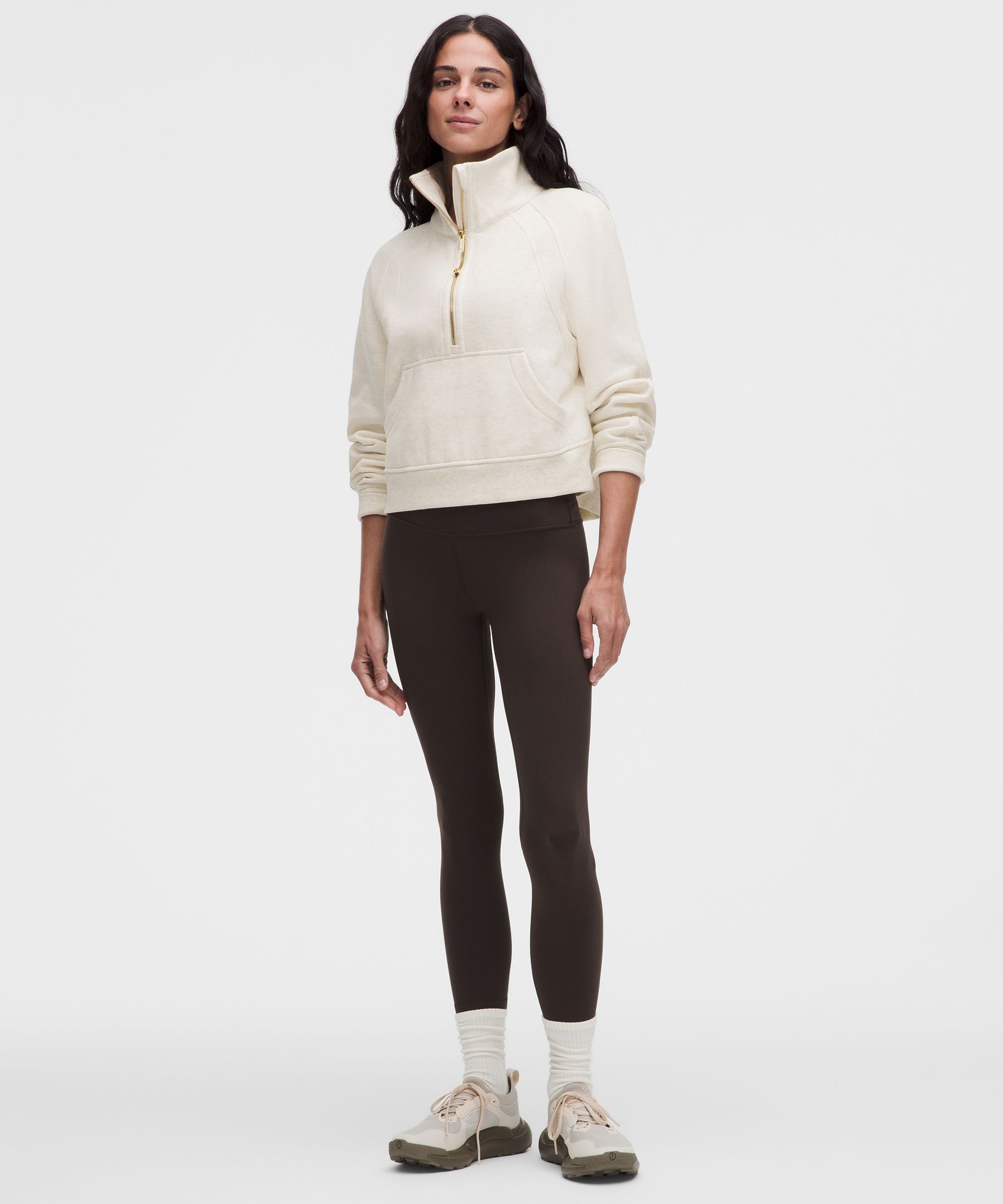 Scuba Oversized Funnel-Neck Half Zip