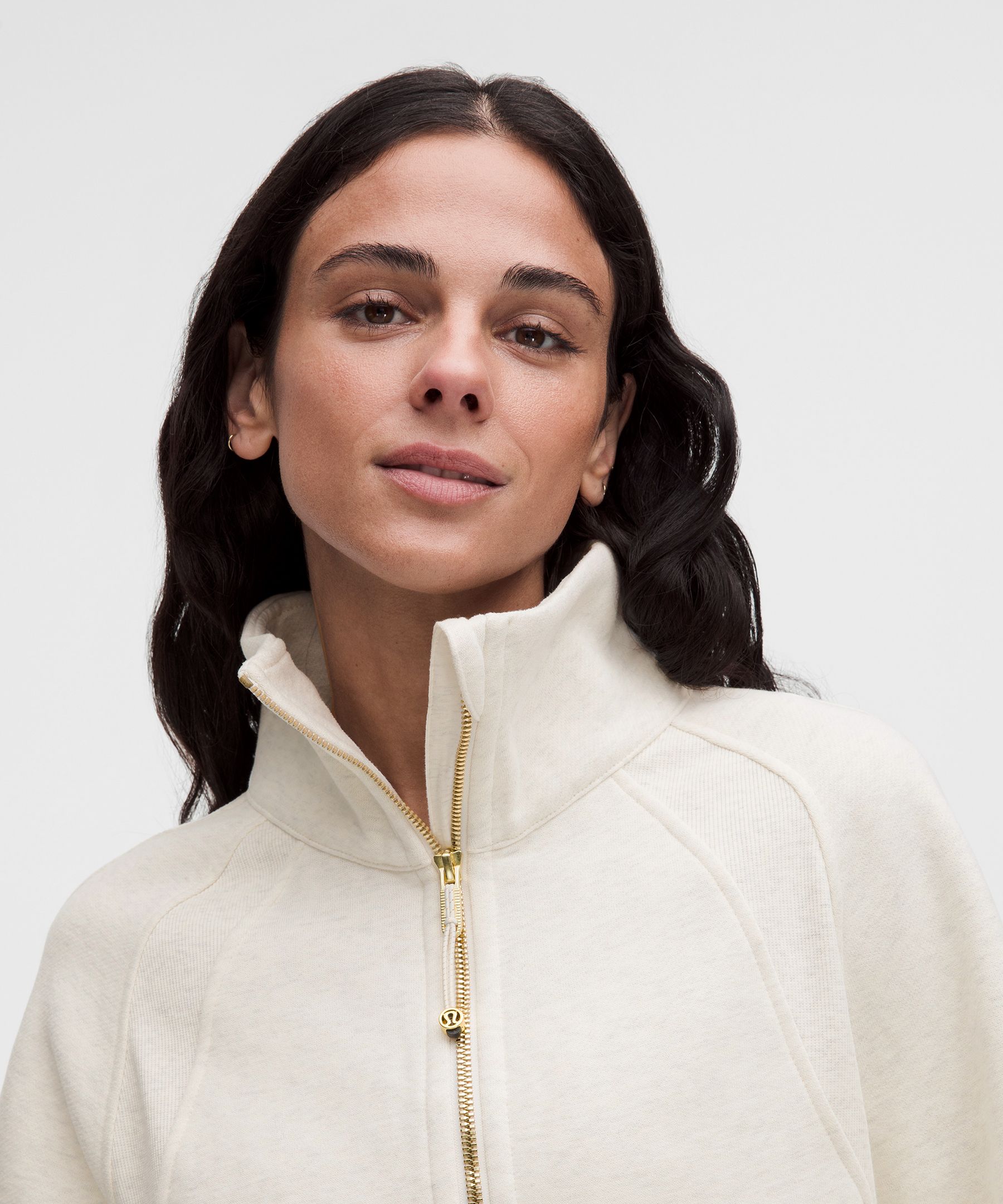 Scuba Oversized Funnel-Neck Half Zip