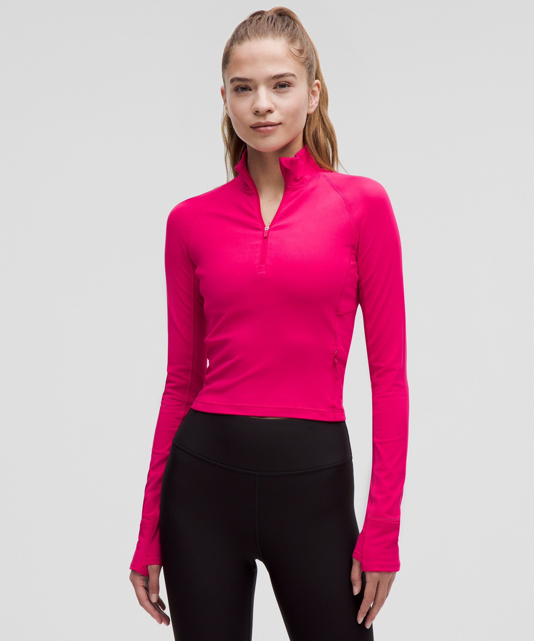 It's Rulu Cropped Half Zip *Updated