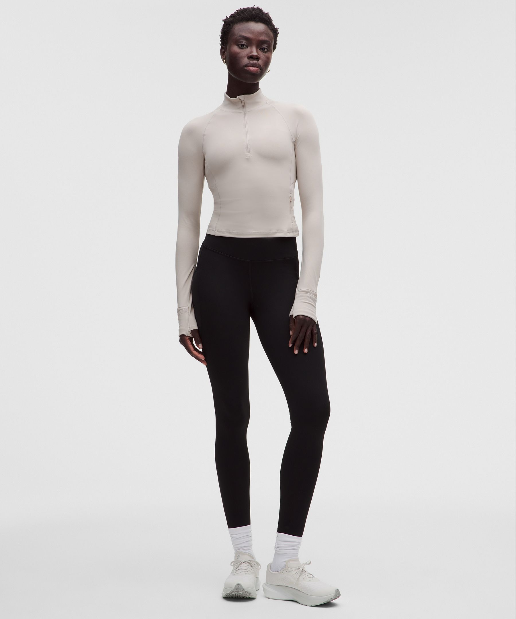 It's Rulu Cropped Half Zip *Updated