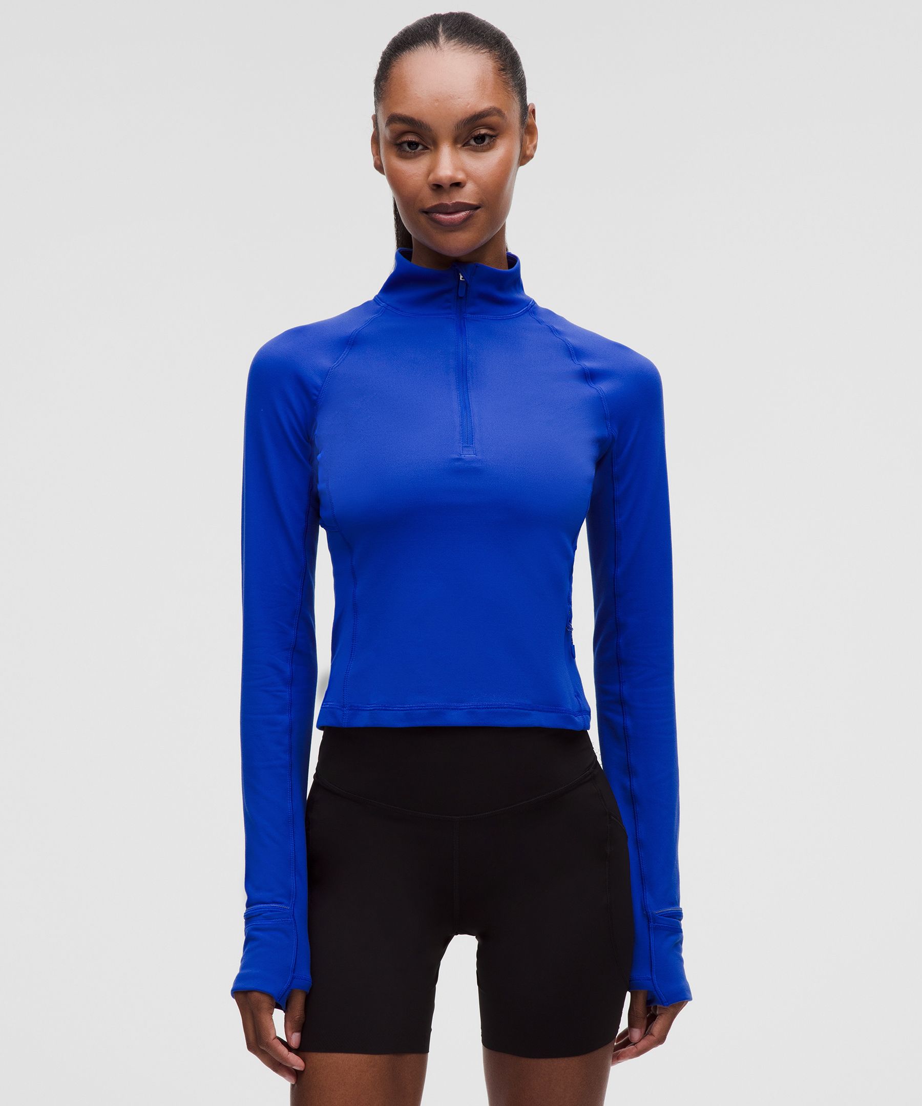 It's Rulu Cropped Half Zip *Updated