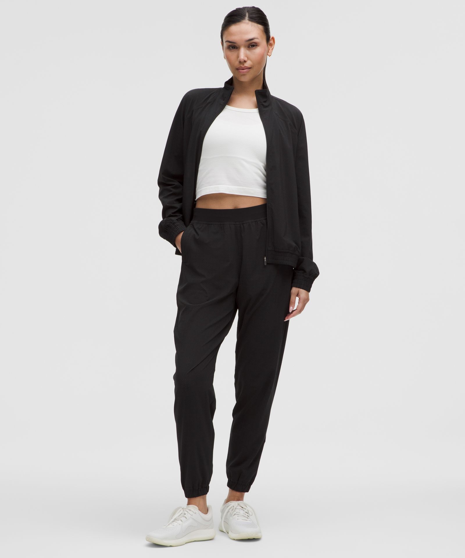 Женская куртка Lululemon Adapted State Perforated Track — фото 2