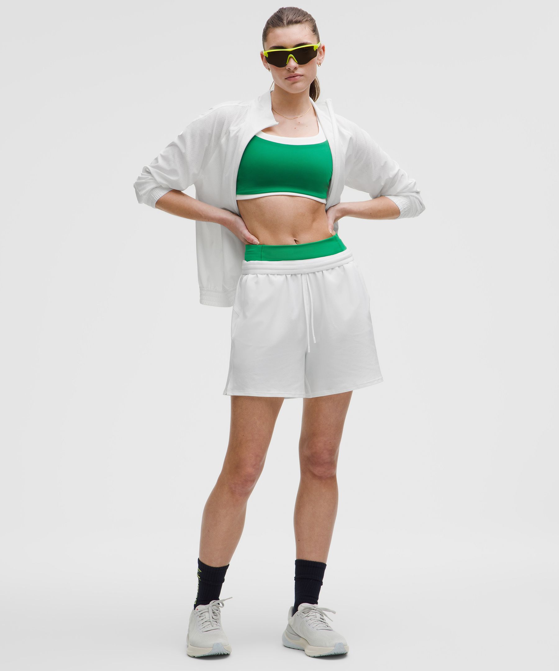 Shop Lululemon Adapted State Perforated Track Jacket