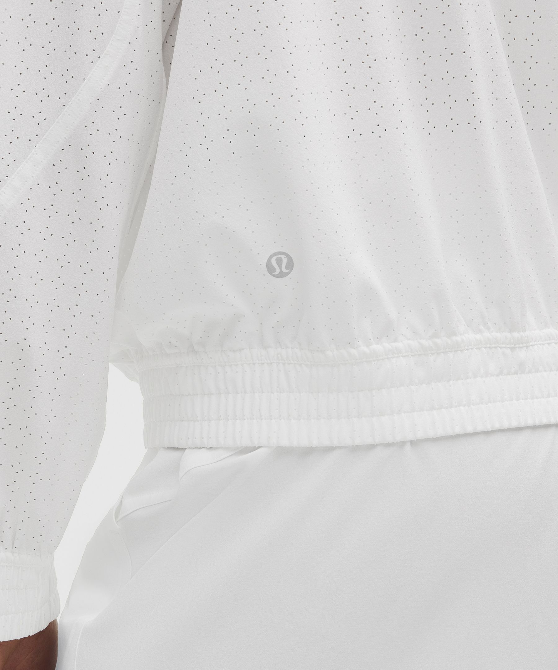 Shop Lululemon Adapted State Perforated Track Jacket