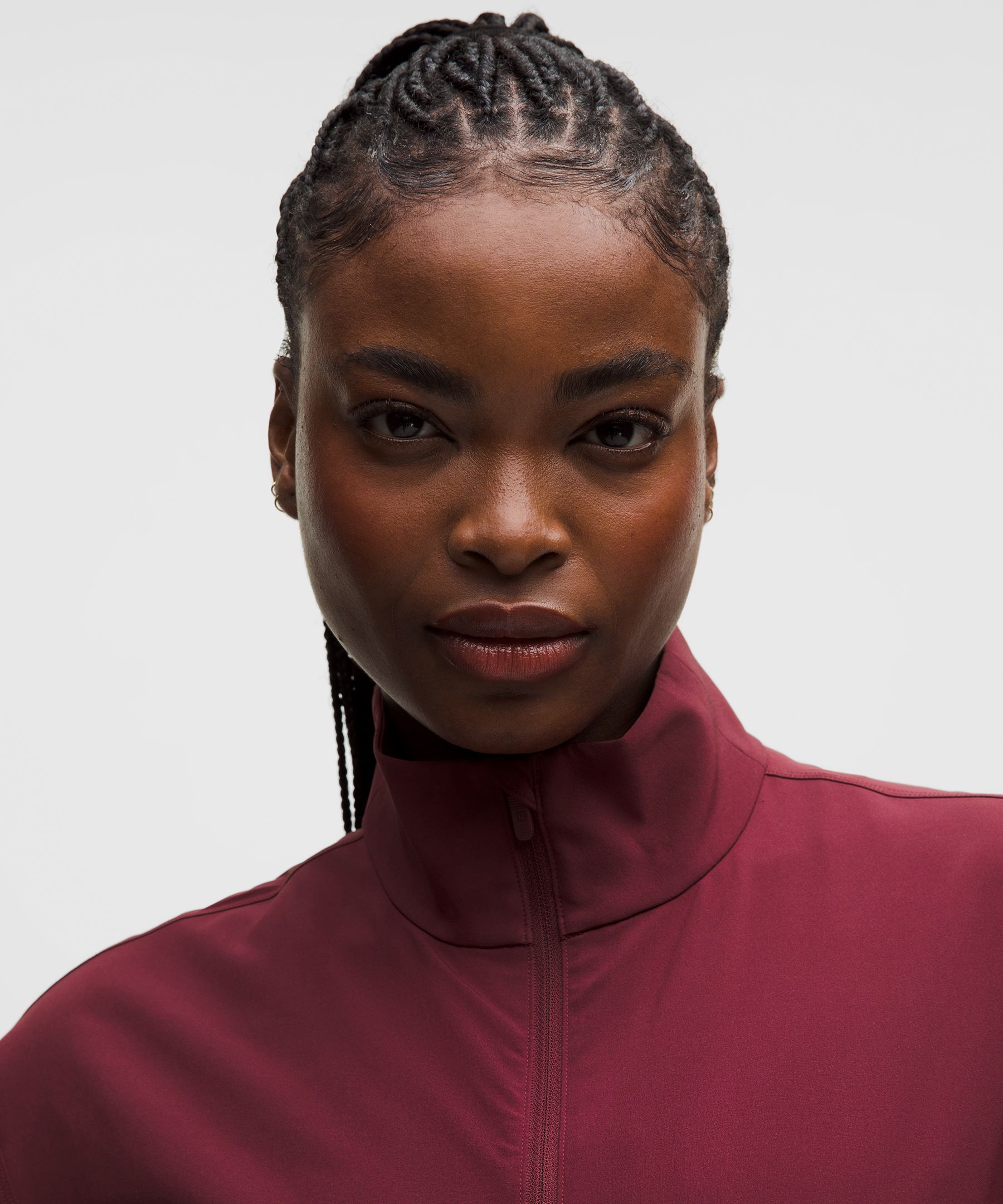 UV-Protective Cinch-Waist Running Jacket