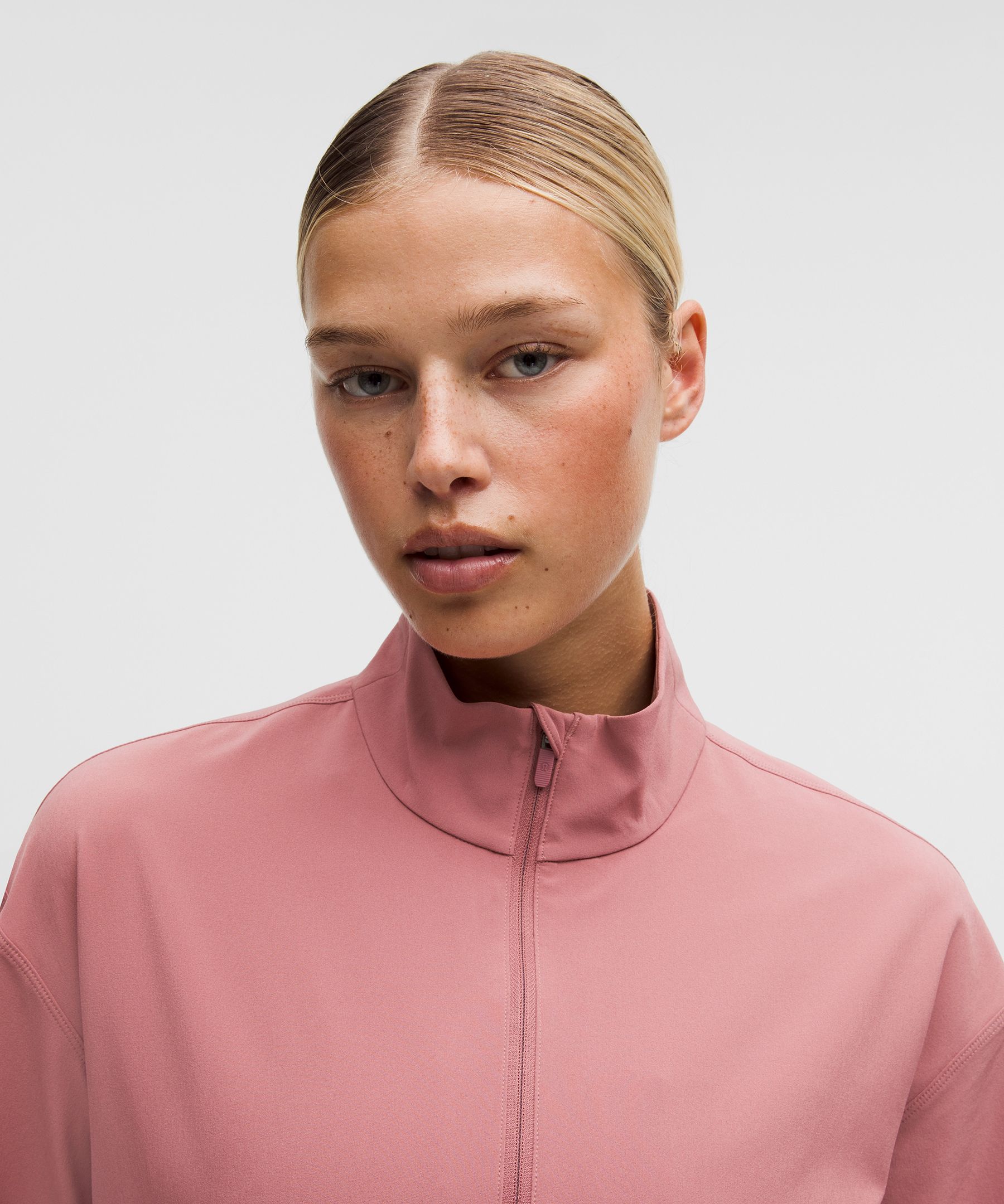 UV-Protective Cinch-Waist Running Jacket