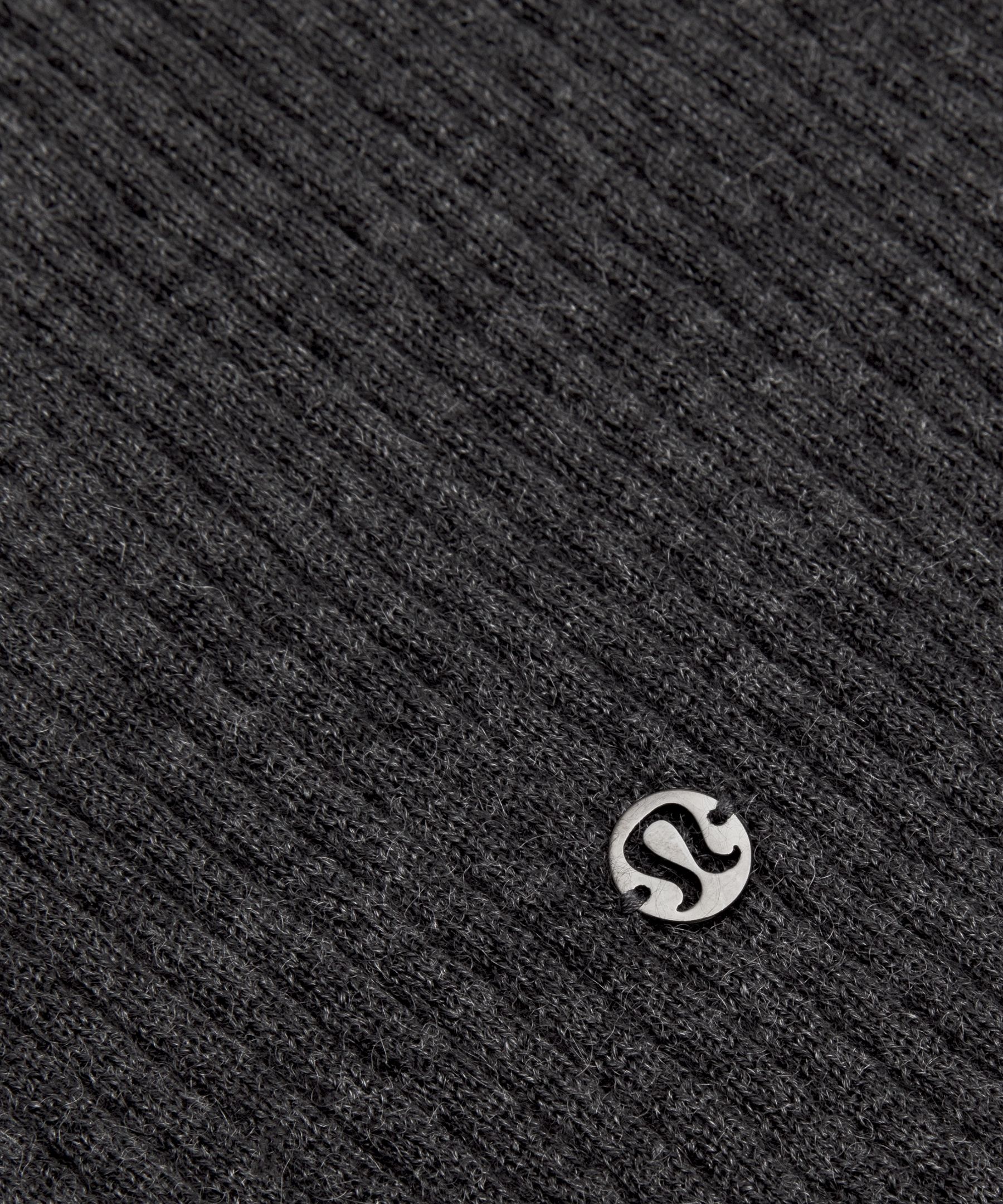 Lululemon Cashmere Scalloped Cuff Cardigan