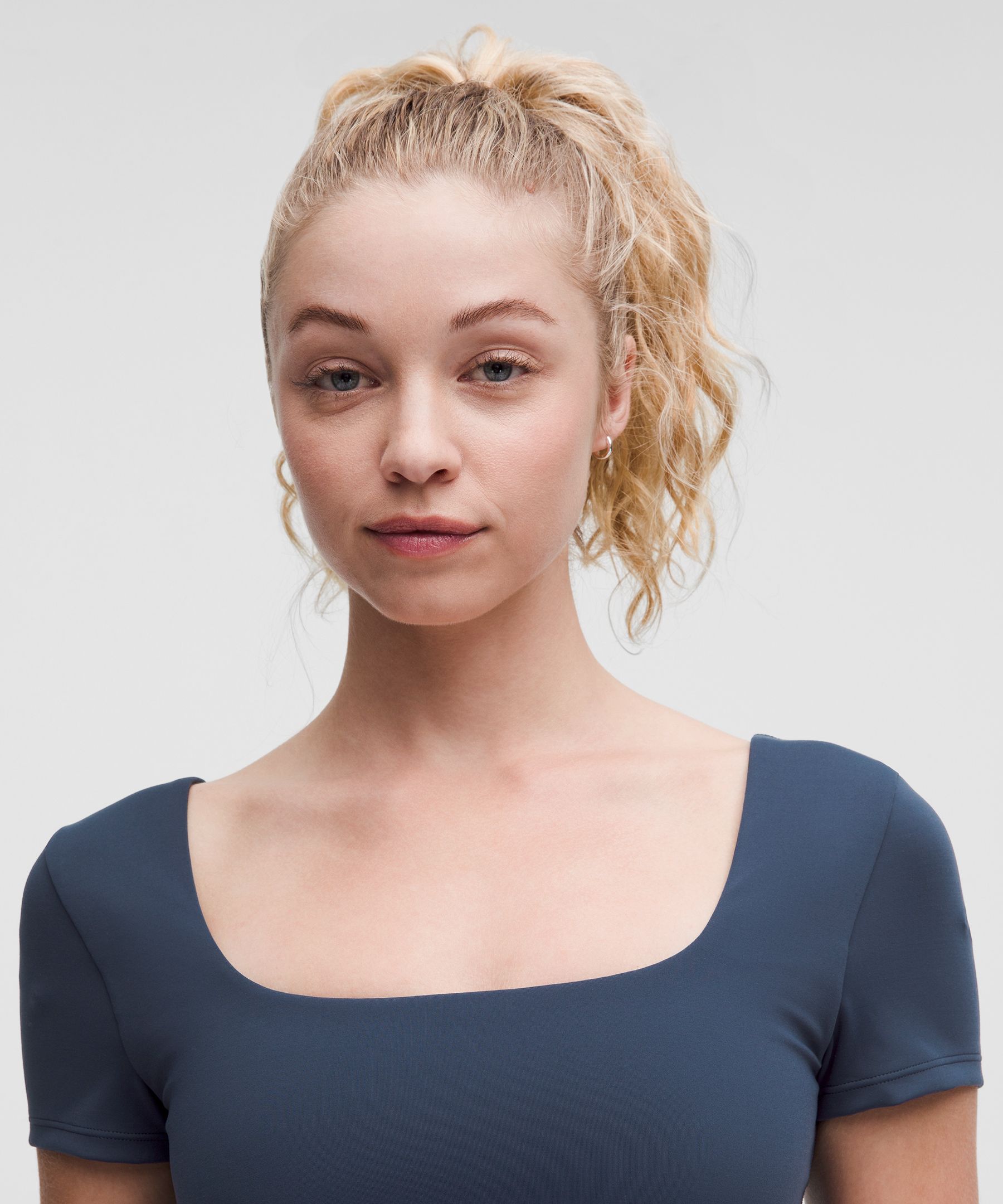 Lululemon Wunder Under Smoothcover Square-neck T-shirt