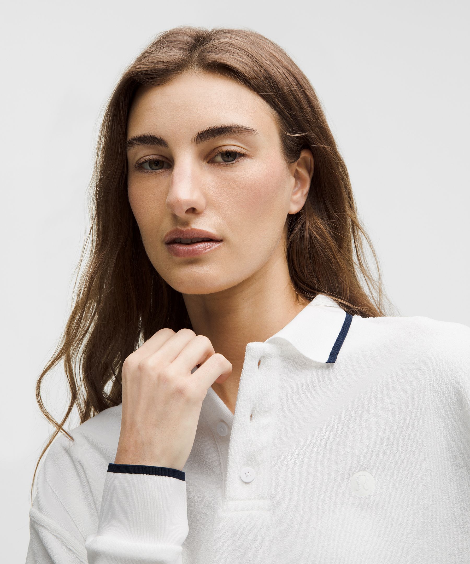 Lululemon Cotton Terry Relaxed-fit Polo Shirt