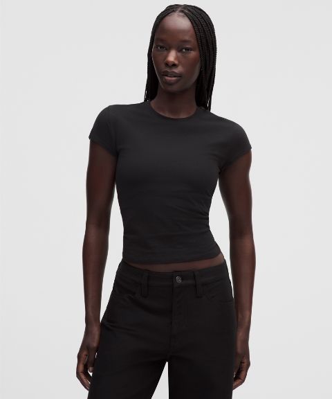 Женская футболка Lululemon Baby Tee из органического хлопка