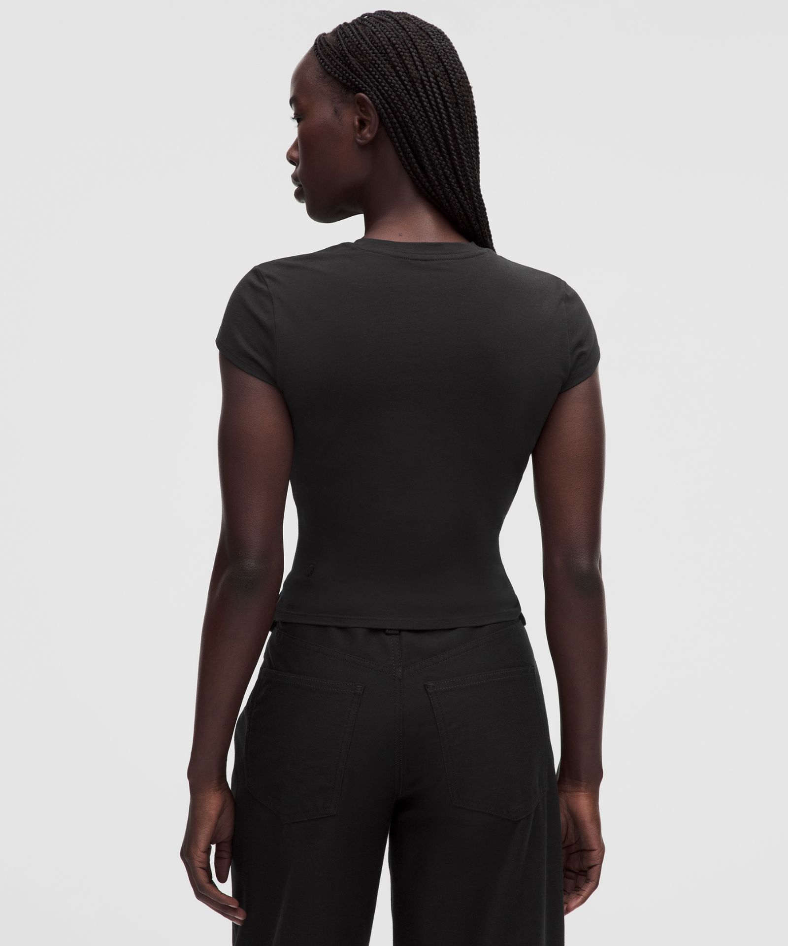 Женская футболка Lululemon Baby Tee из органического хлопка — фото 3