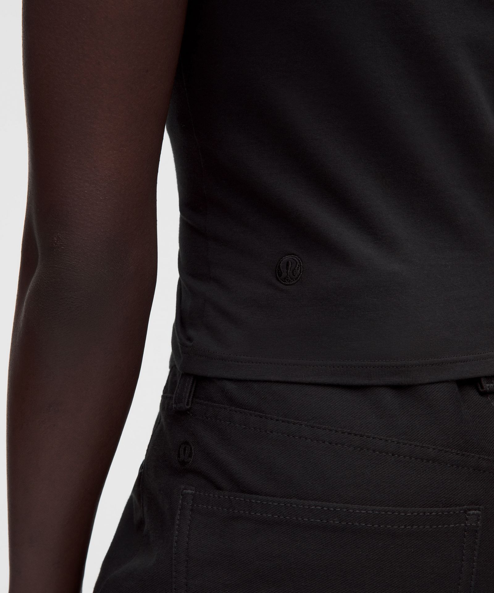 Женская футболка Lululemon Baby Tee из органического хлопка — фото 5