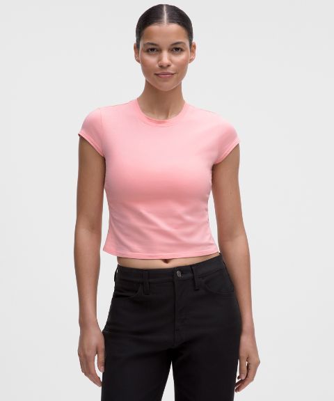 Женская футболка Lululemon Organic Cotton Baby Tee