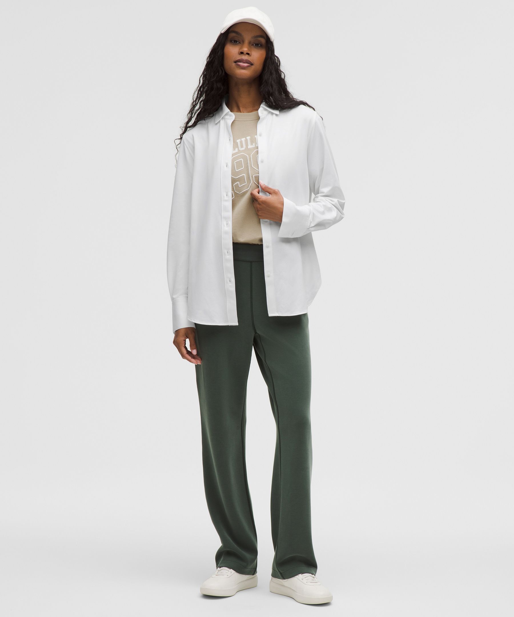 Knit Relaxed-Fit Overshirt