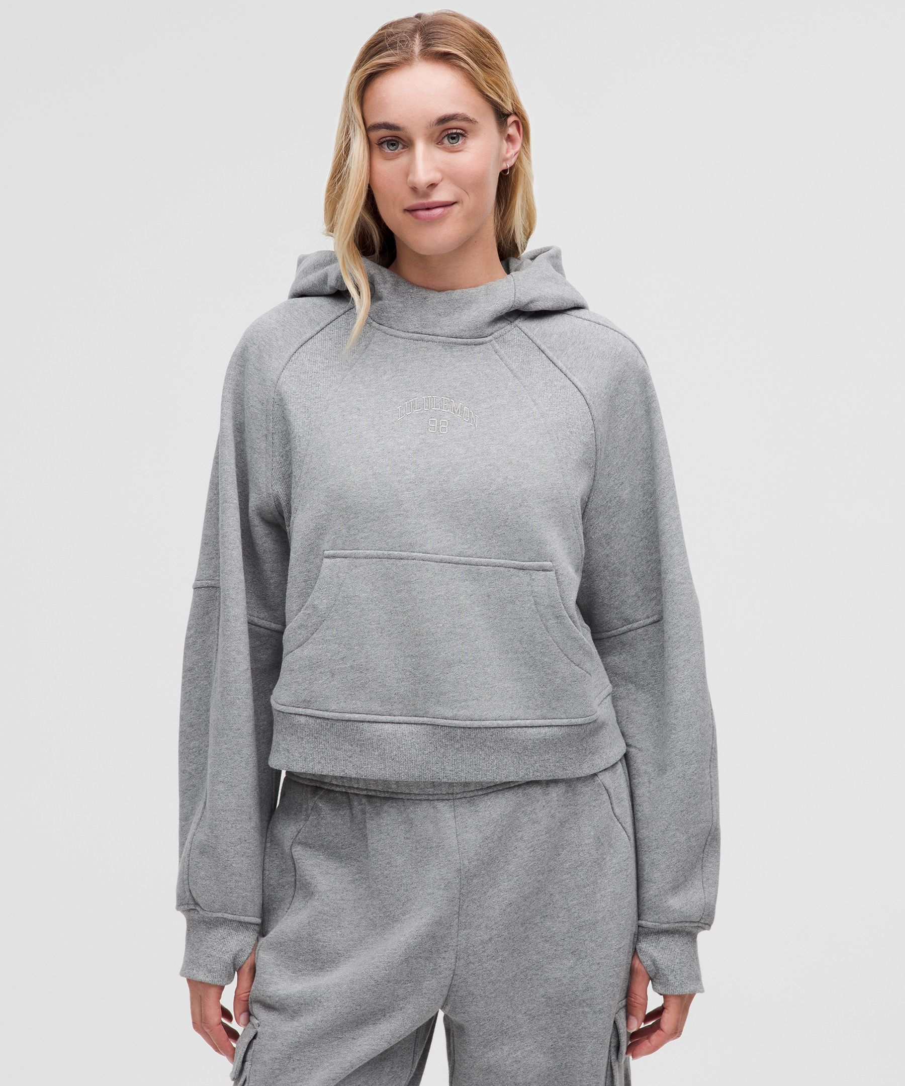 Scuba Oversized Hoodie 98 - Grey