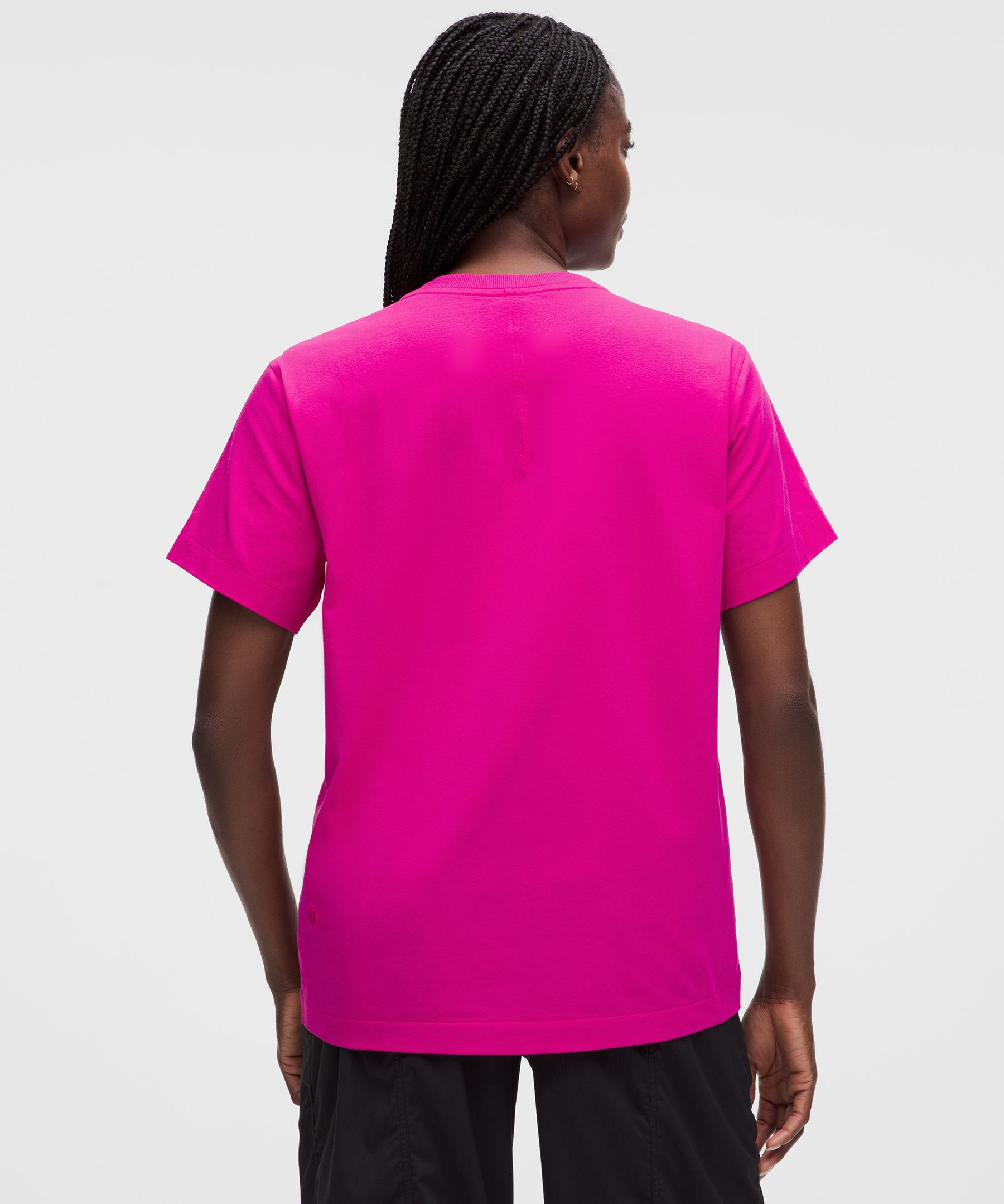 T-Shirt aus Bio-Baumwolle mit Rundhalsausschnitt