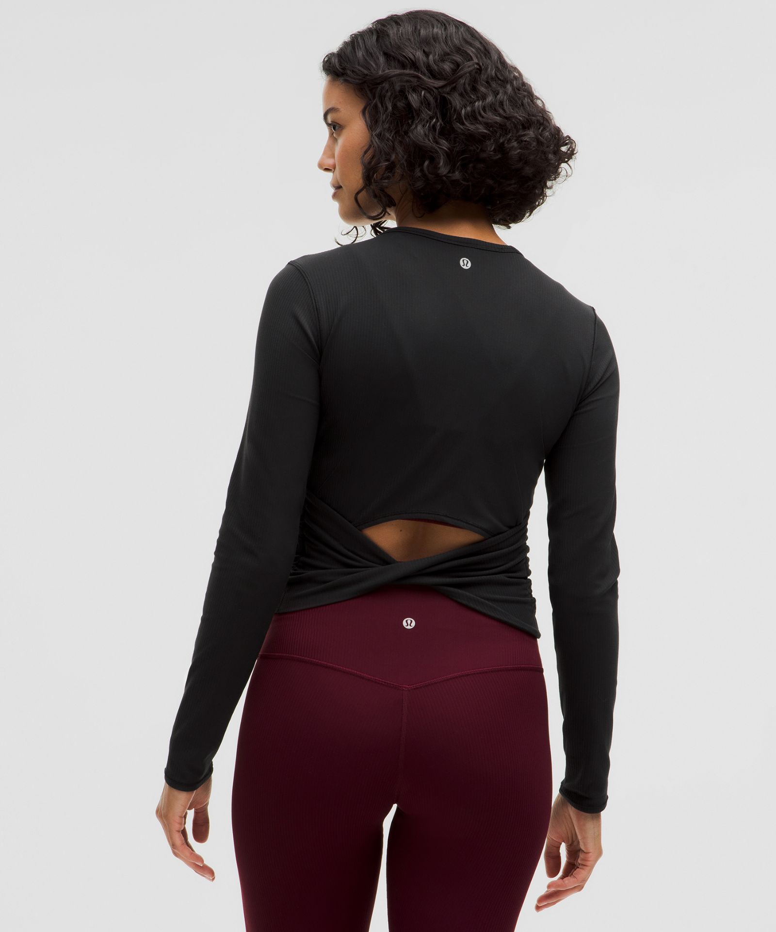 Lululemon All It Takes Back-Twist Ribbed Long-Sleeve Shirt — фото 2
