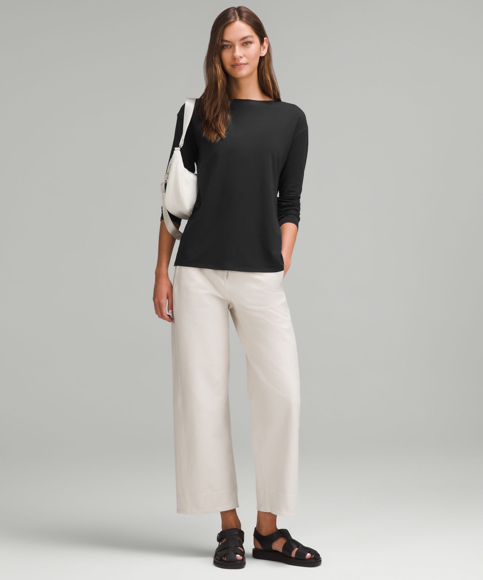 Lululemon Relaxed-Fit Boatneck Long-Sleeve Shirt — фото 2