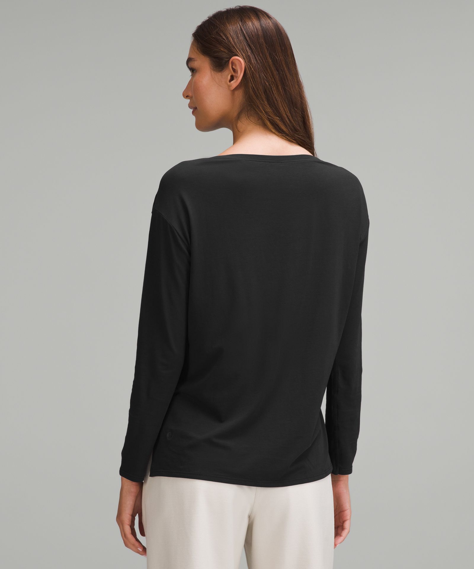 Lululemon Relaxed-Fit Boatneck Long-Sleeve Shirt — фото 3
