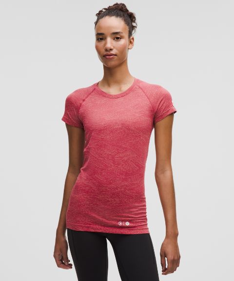 Lululemon Team Canada Swiftly Tech Short-Sleeve Shirt 2.0 Hip Length *CPC Logo