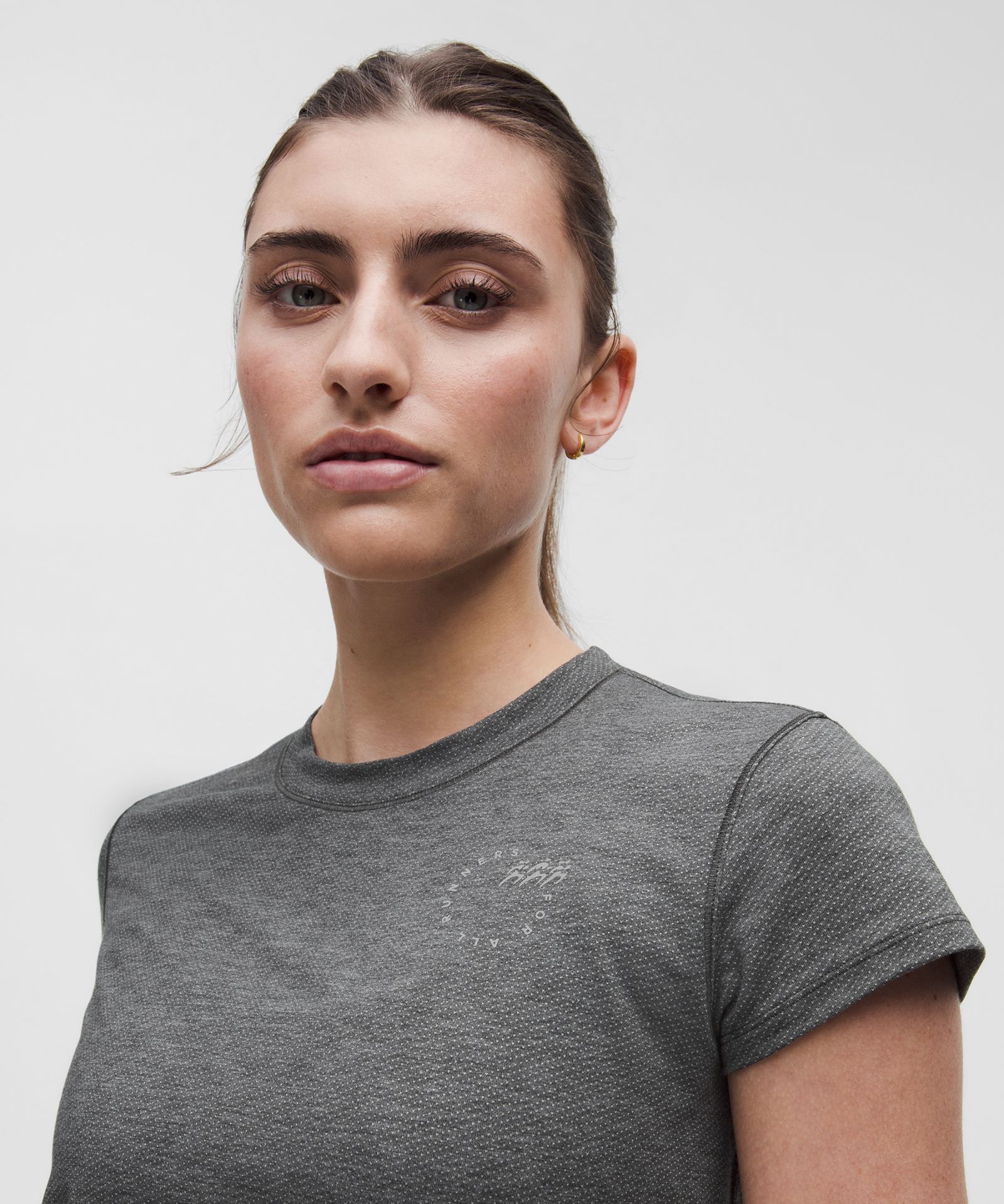 Lululemon Mile Maker Run Crew Graphic Mesh Short-Sleeve Shirt — фото 4