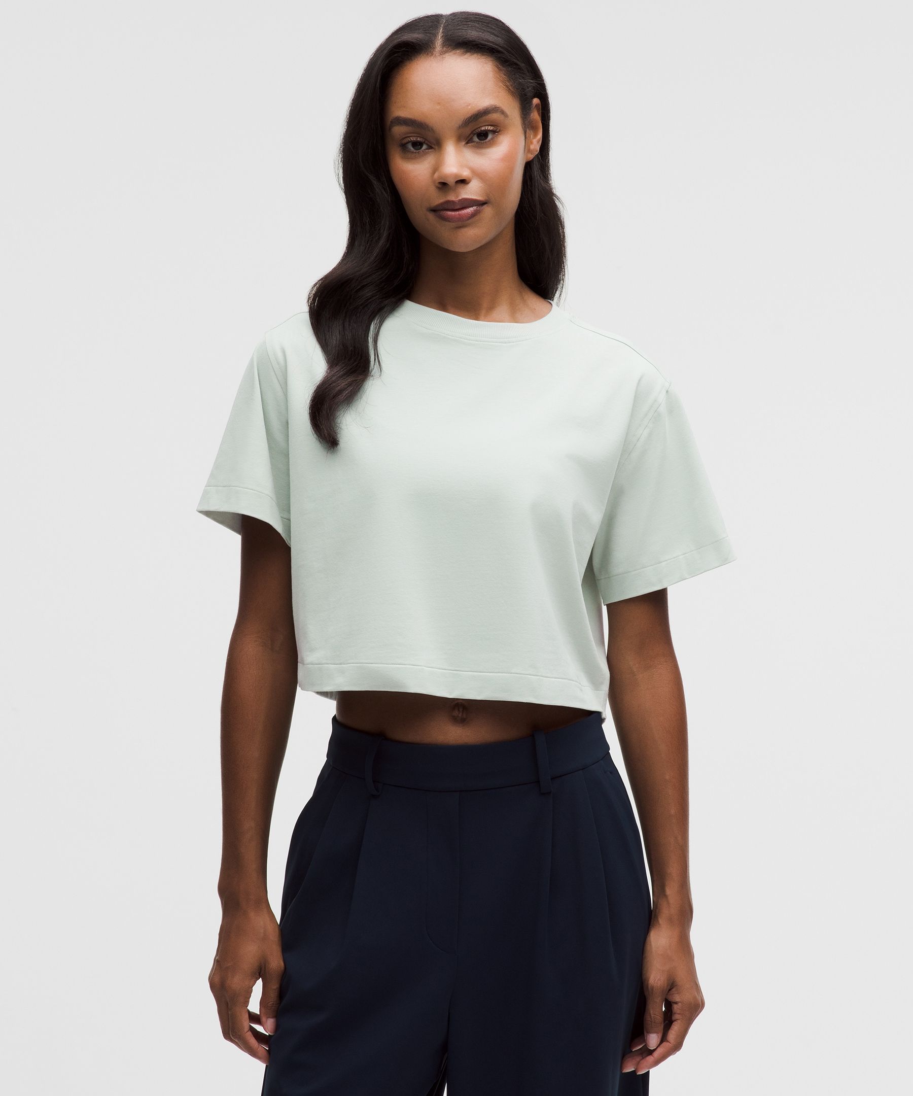 All Yours Organic Cotton Cropped T-Shirt